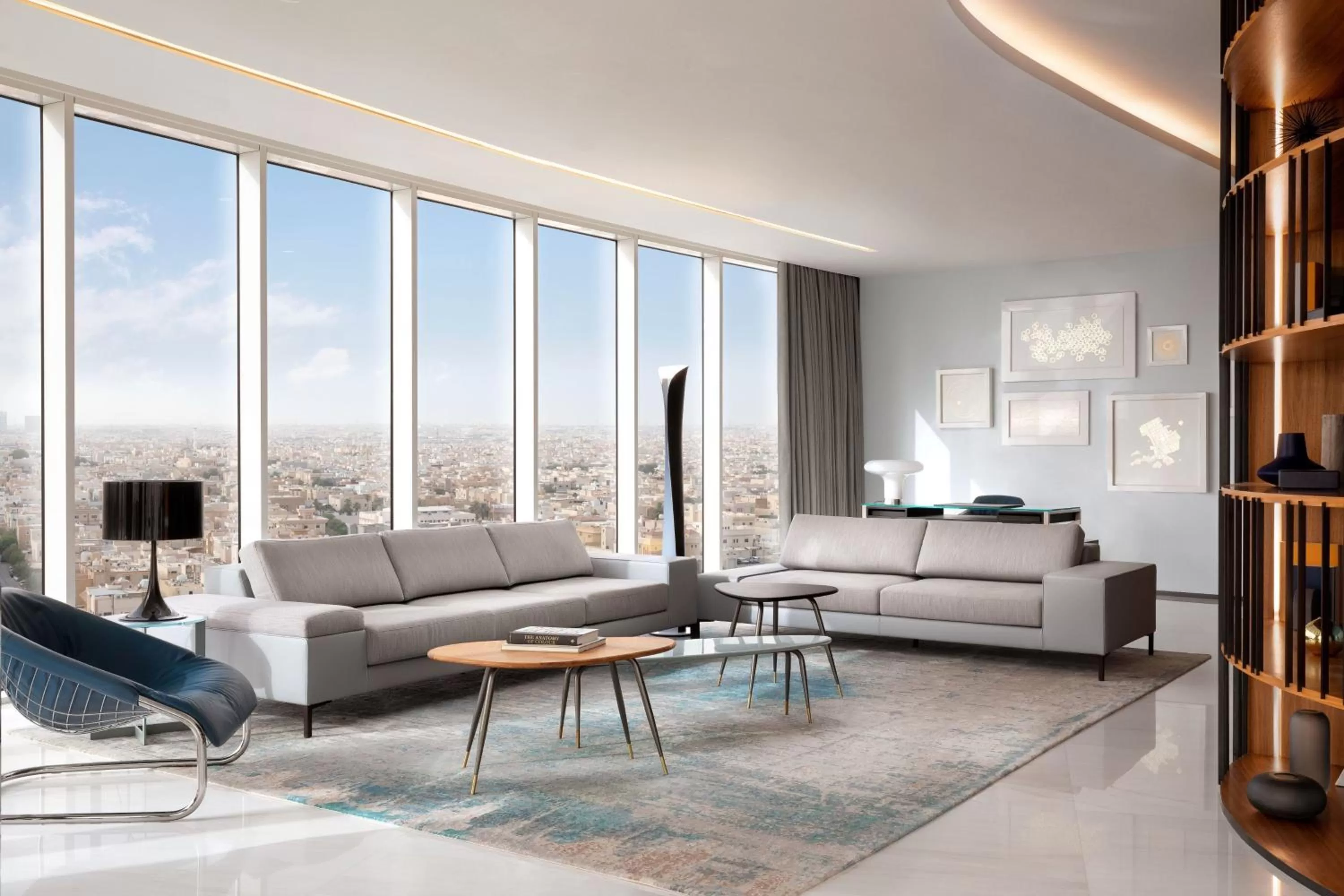 Living room in Le Meridien Riyadh