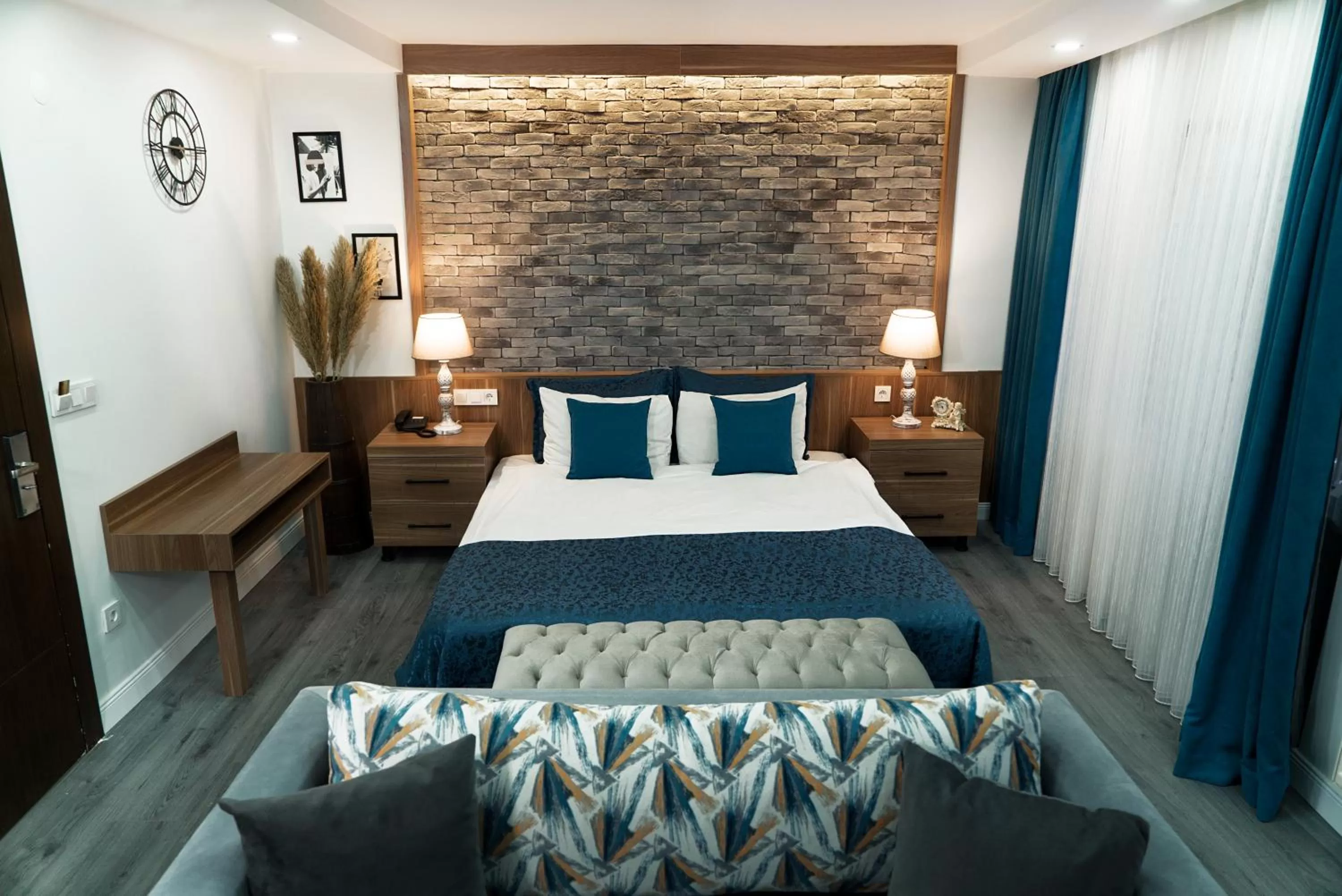 Bed in Taksim Yazıcı Residence