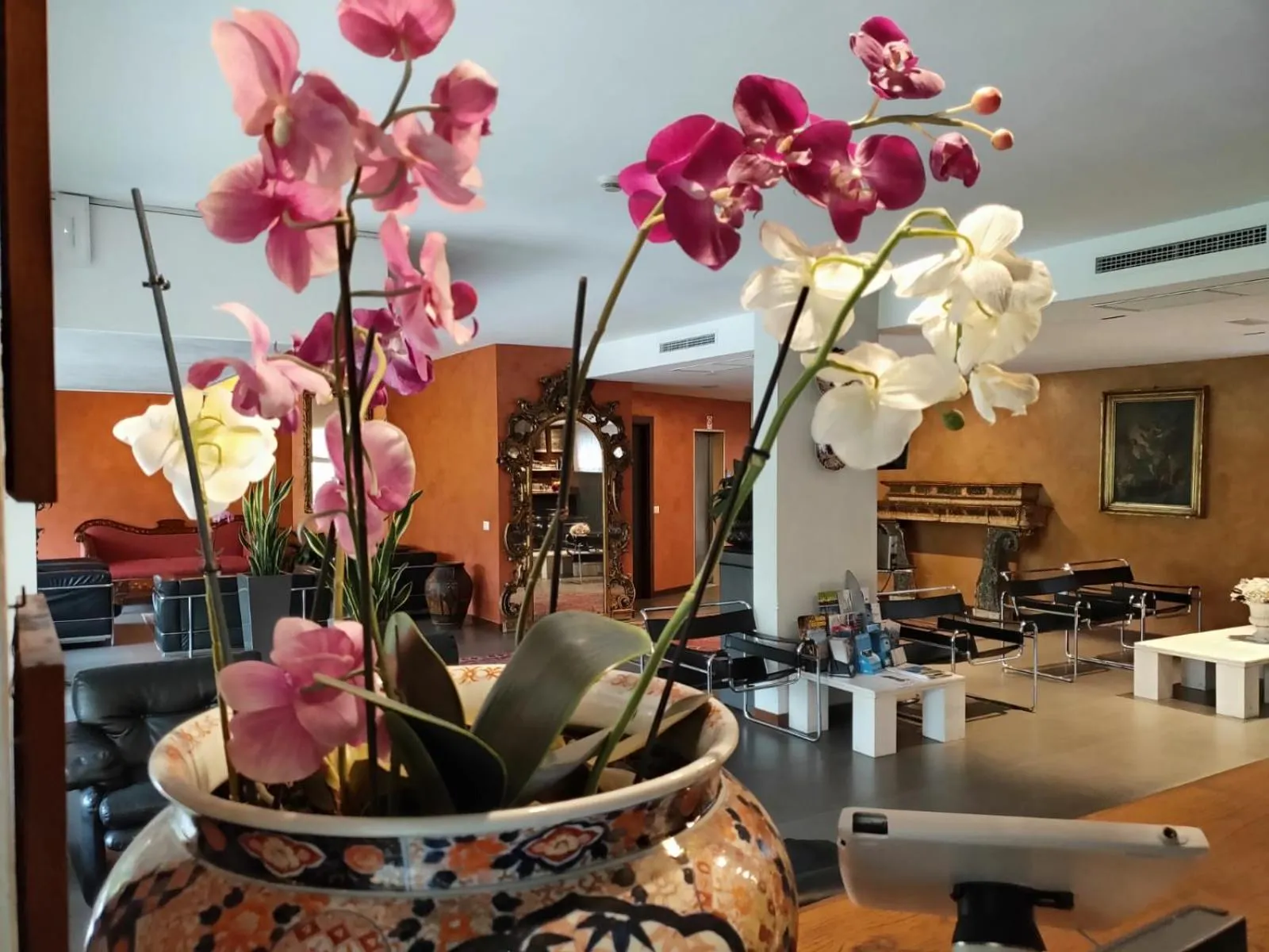 Lobby or reception in Hotel Ghironi