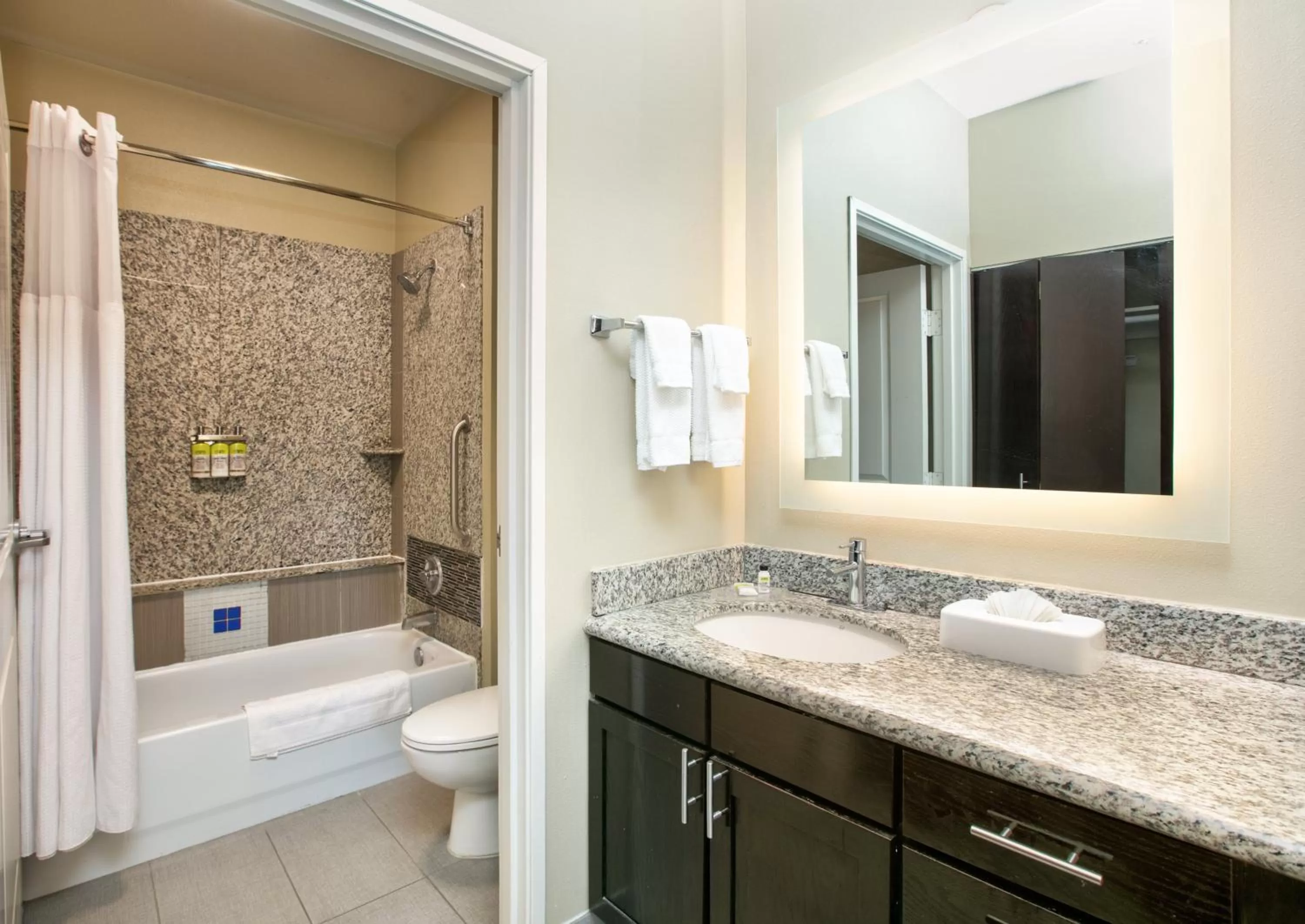 Bathroom in Staybridge Suites Plano - Richardson Area by IHG