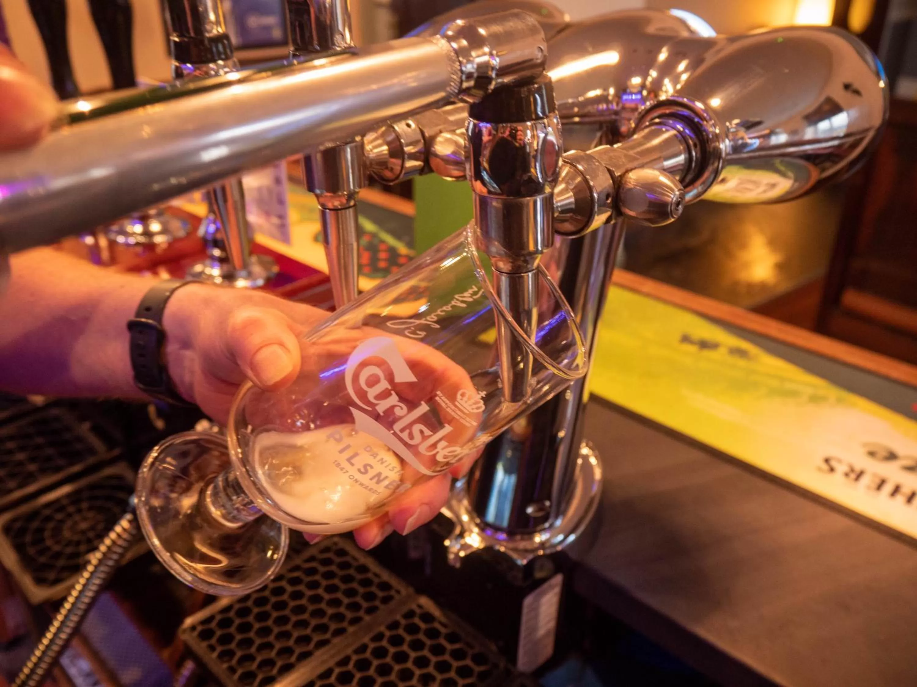 Lounge or bar in Glan Aber Hotel