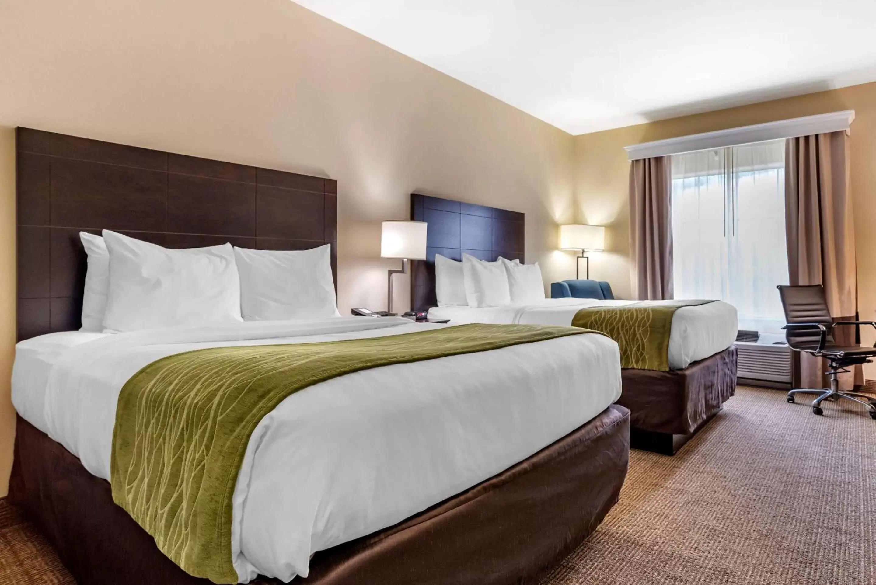 Queen Room with Two Queen Beds - Non-Smoking in Comfort Inn & Suites Scott-West Lafayette Queen Room with Two Queen Beds - Non-Smoking in Comfort Inn & Suites Scott-West Lafayette