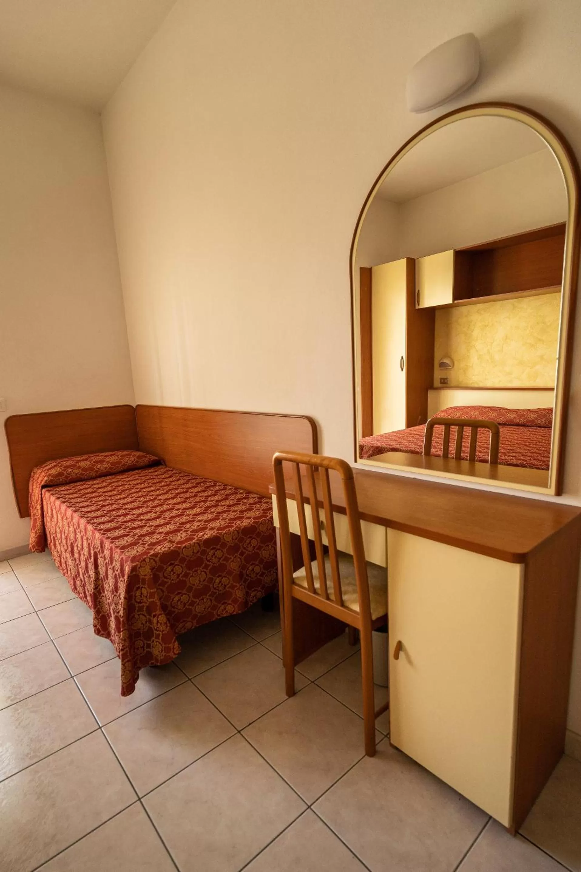 Bed in Hotel Zanella