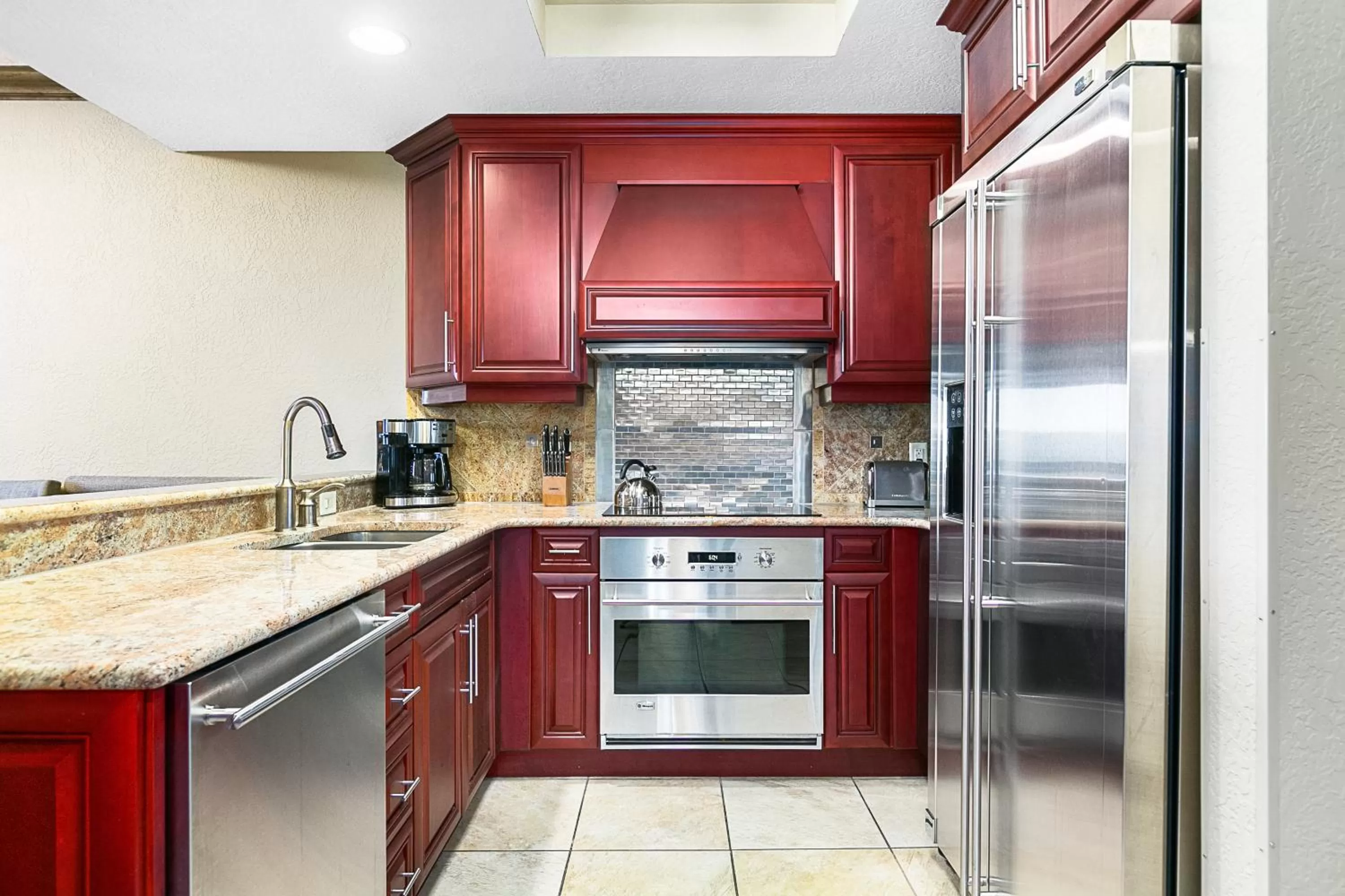 Kitchen or kitchenette in Condos at Canyons Resort by White Pines
