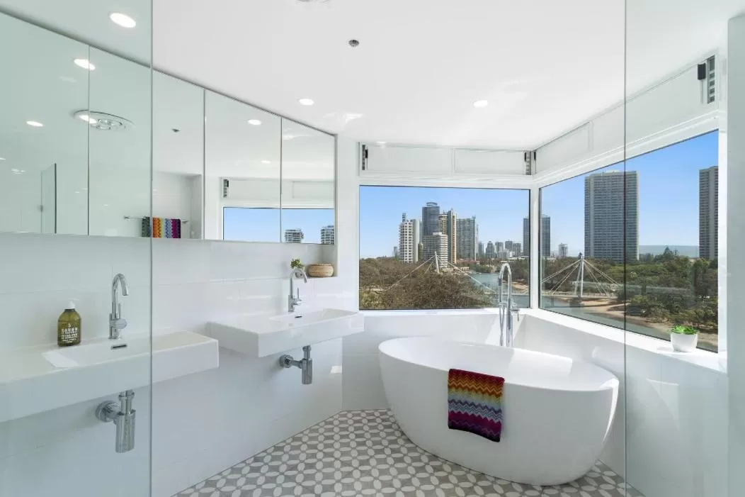 Bathroom in The Waterford on Main Beach