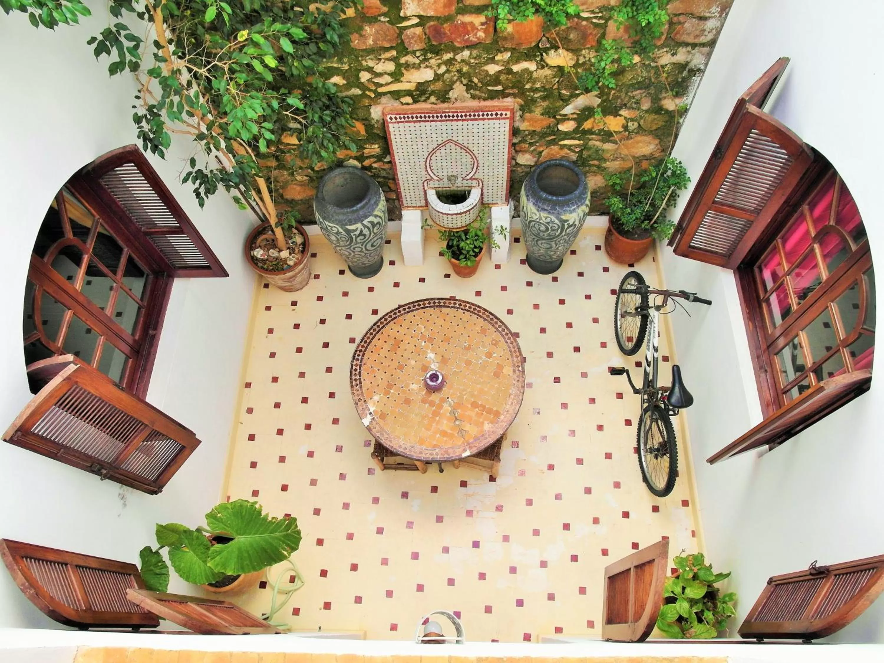 Patio in Christina's House