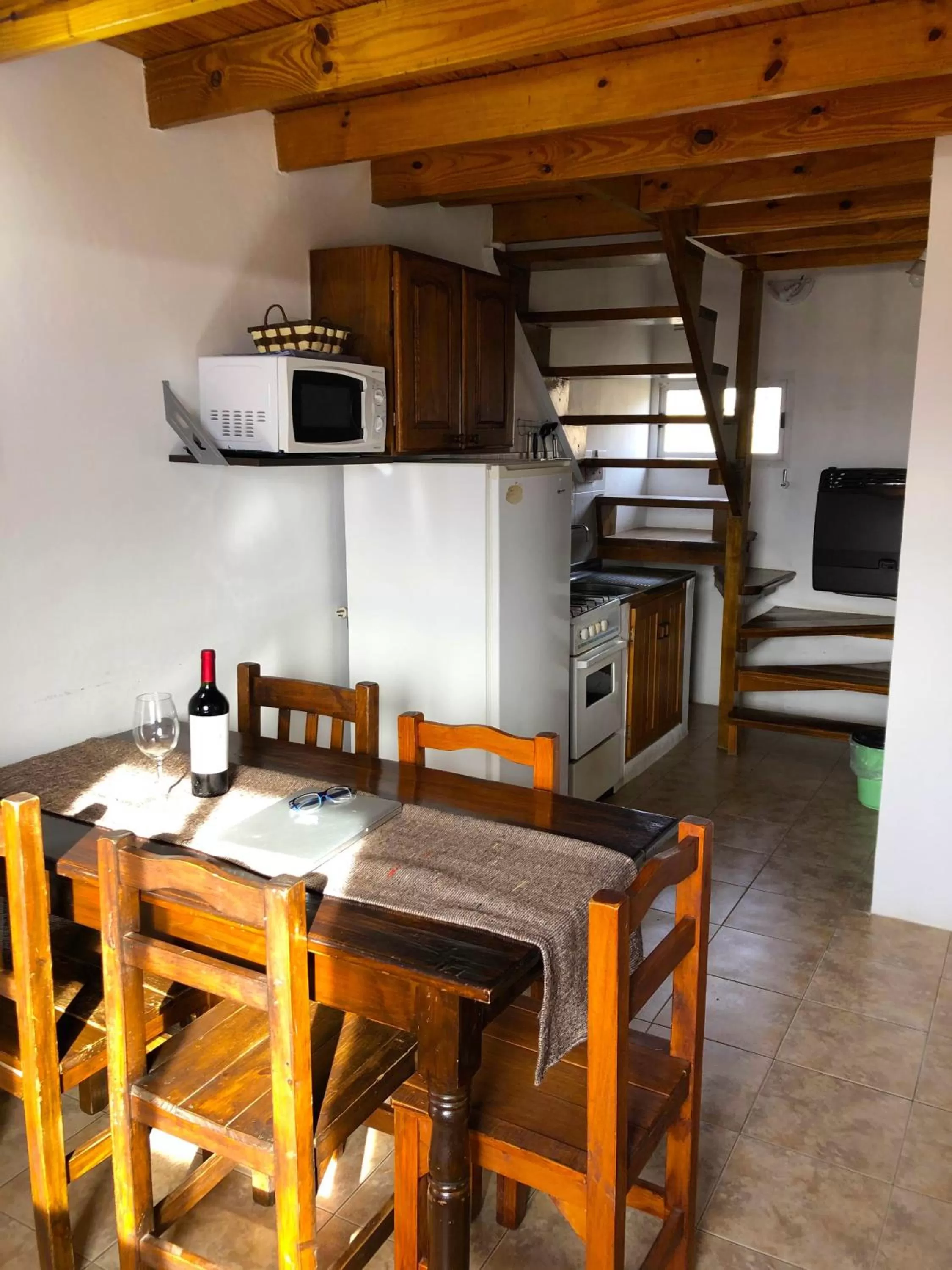 Kitchen or kitchenette, Dining Area in Apart Haiken
