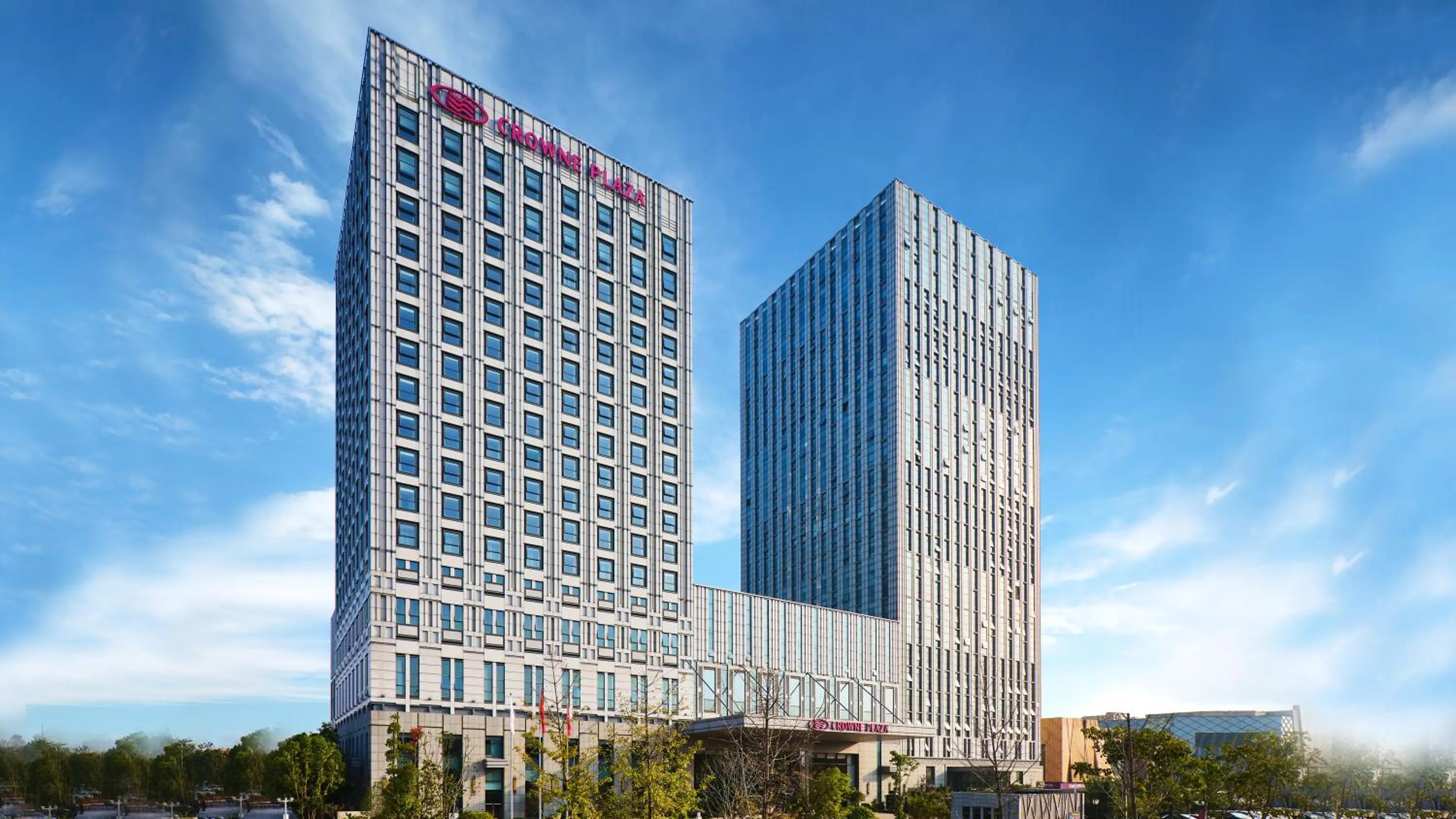 Property building in Crowne Plaza Wuhan Development Zone by IHG