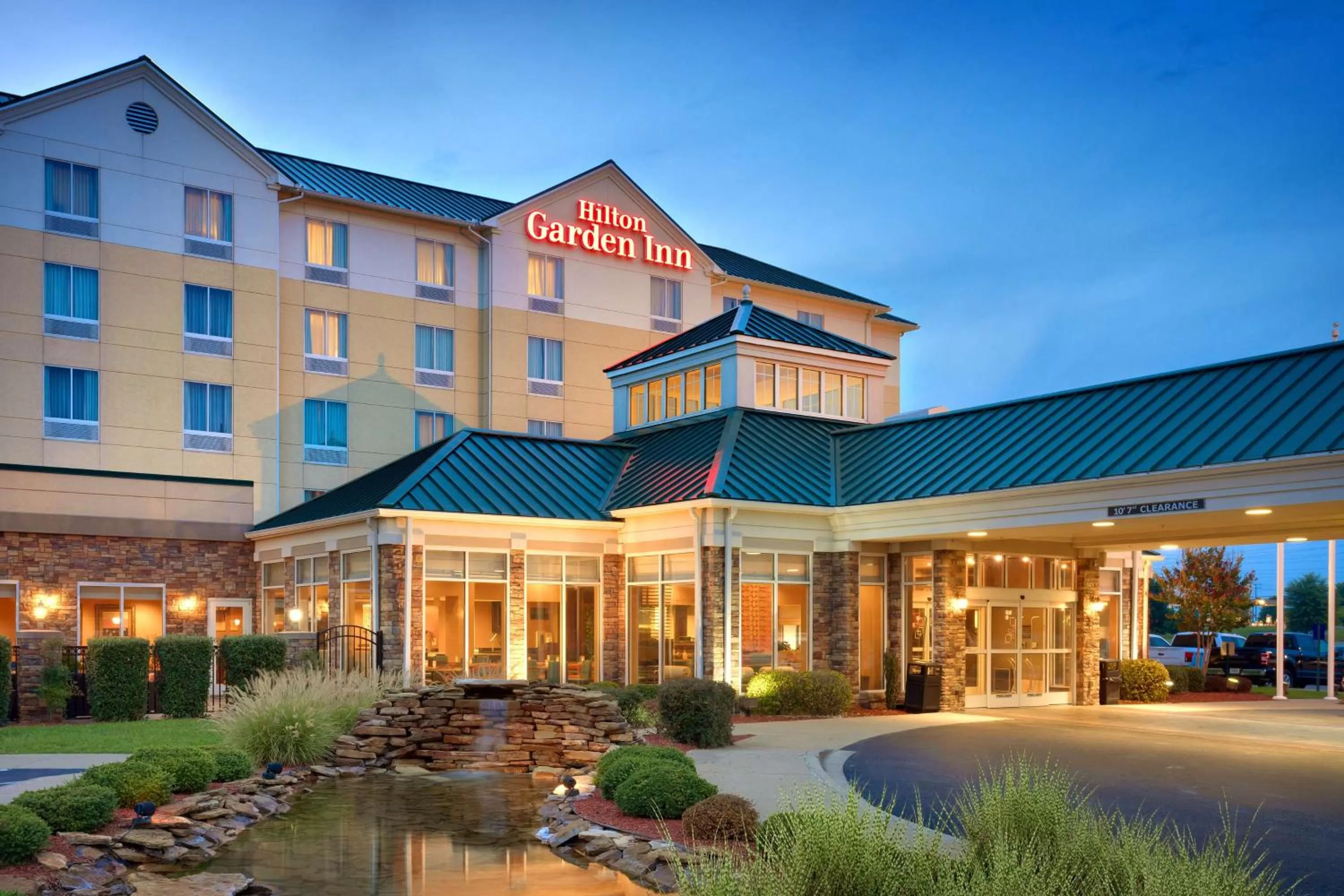 Property building in Hilton Garden Inn Clarksville