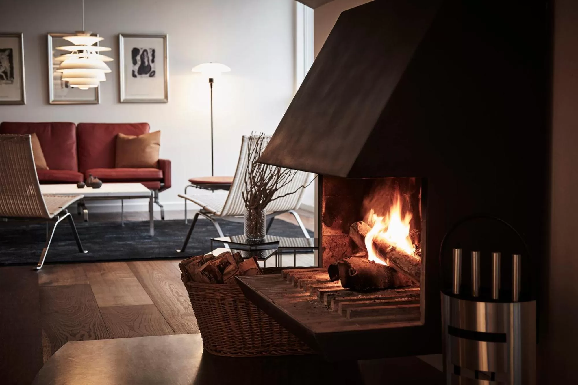 Living room in Comwell Kongebrogaarden