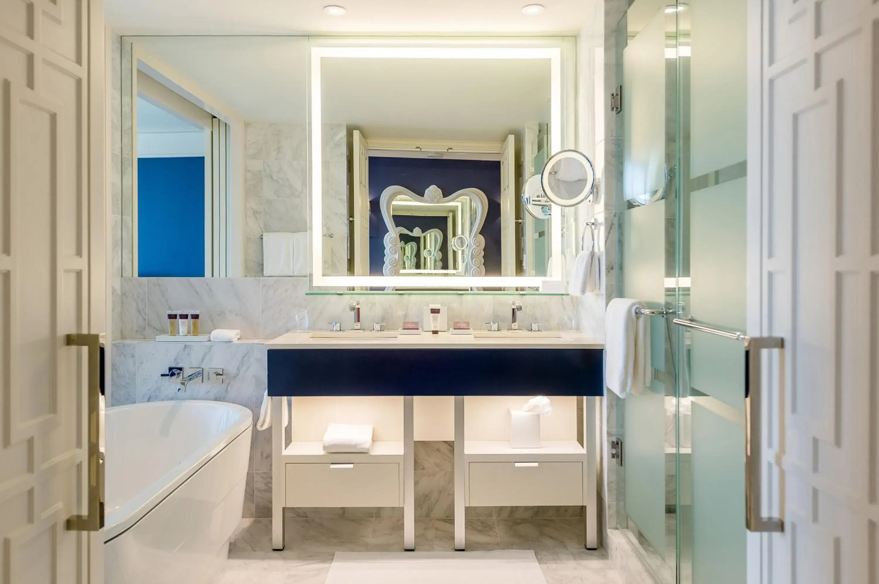 Queen Room with Two Queen Beds and Ocean View in Grand Hyatt at Baha Mar Queen Room with Two Queen Beds and Ocean View in Grand Hyatt at Baha Mar