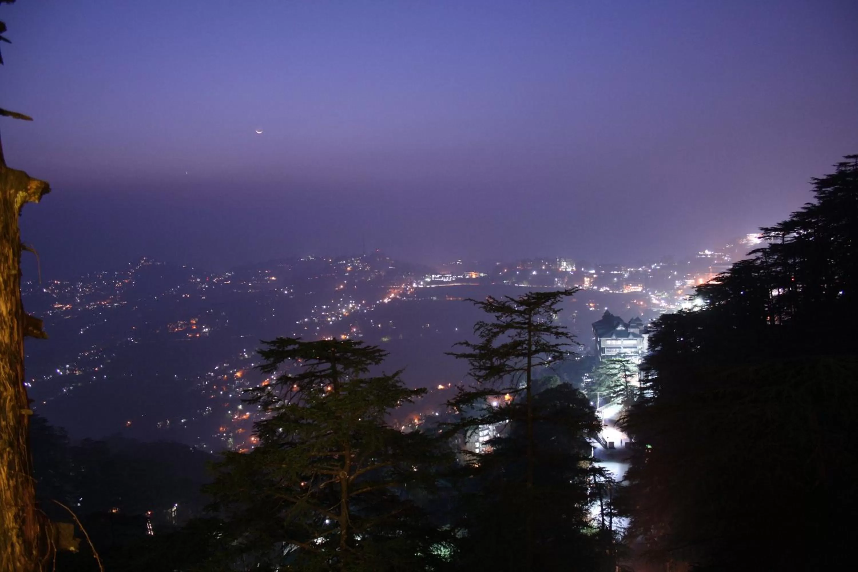 View (from property/room) in Honeymoon Inn Shimla