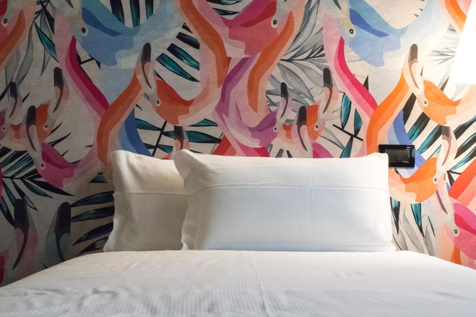 Bed in Hotel San Giovanni Roma