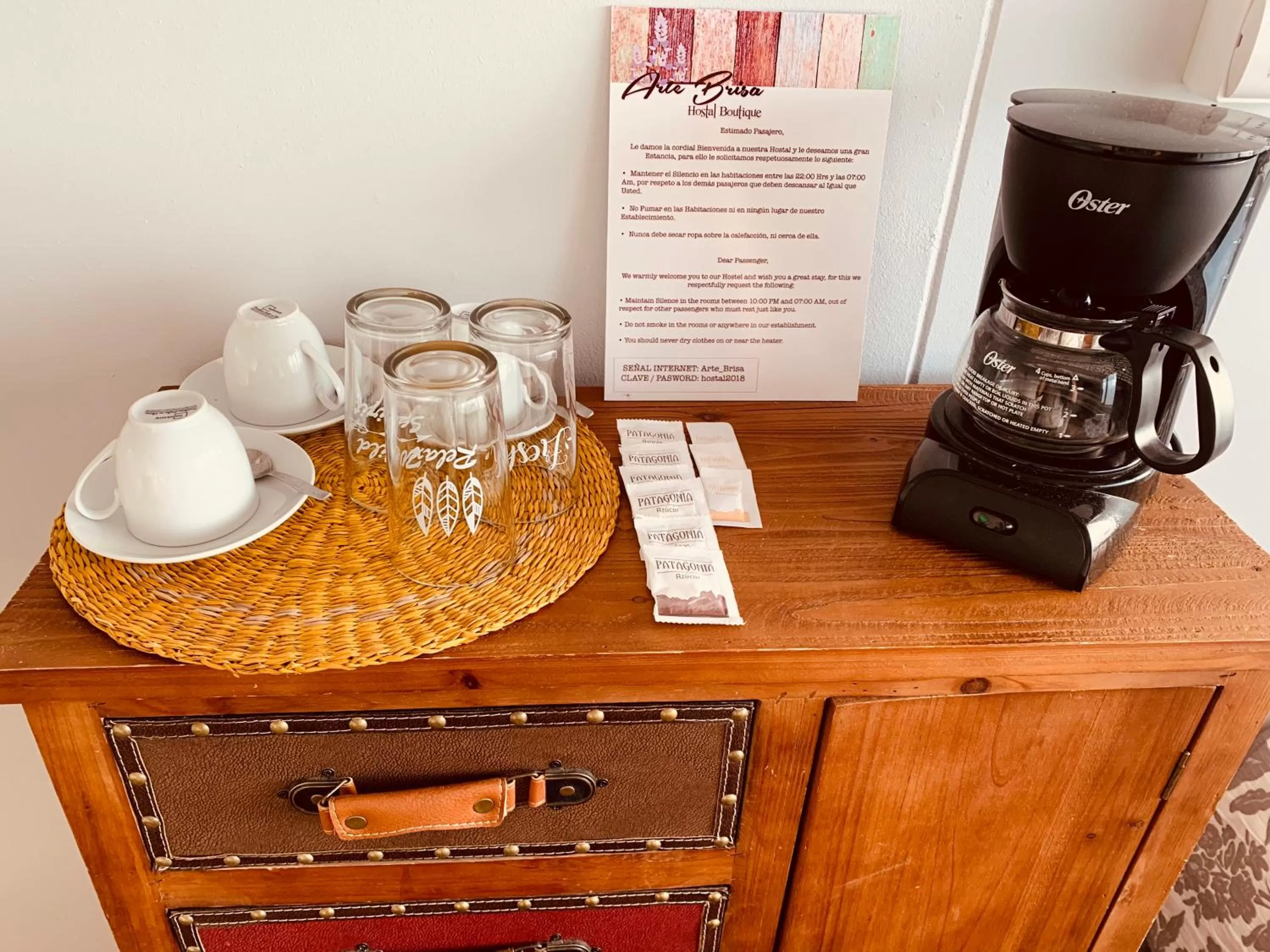 Coffee/tea facilities in Arte Brisa Hostal Boutique