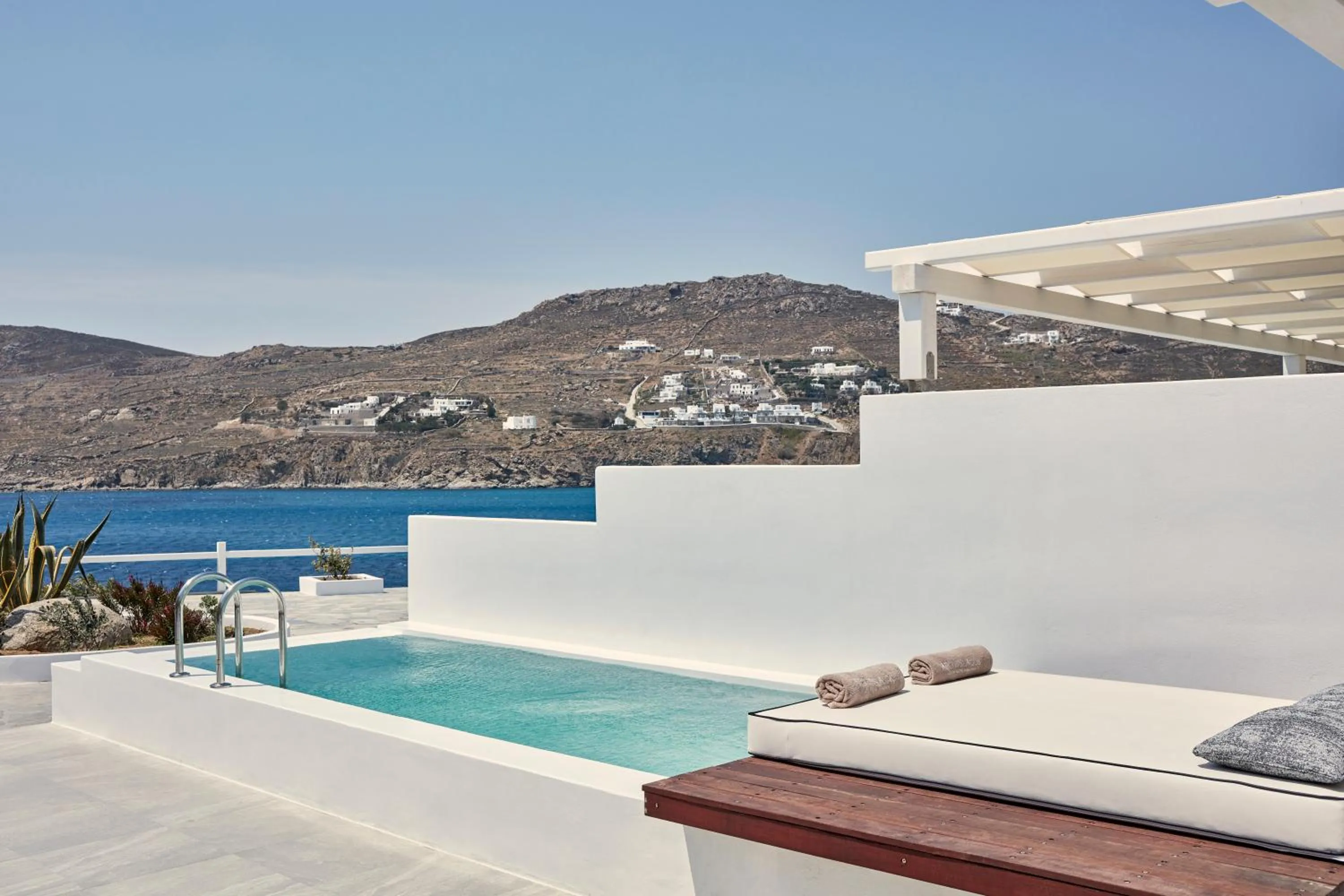 Balcony/Terrace in Archipelagos Hotel - Small Luxury Hotels of the World