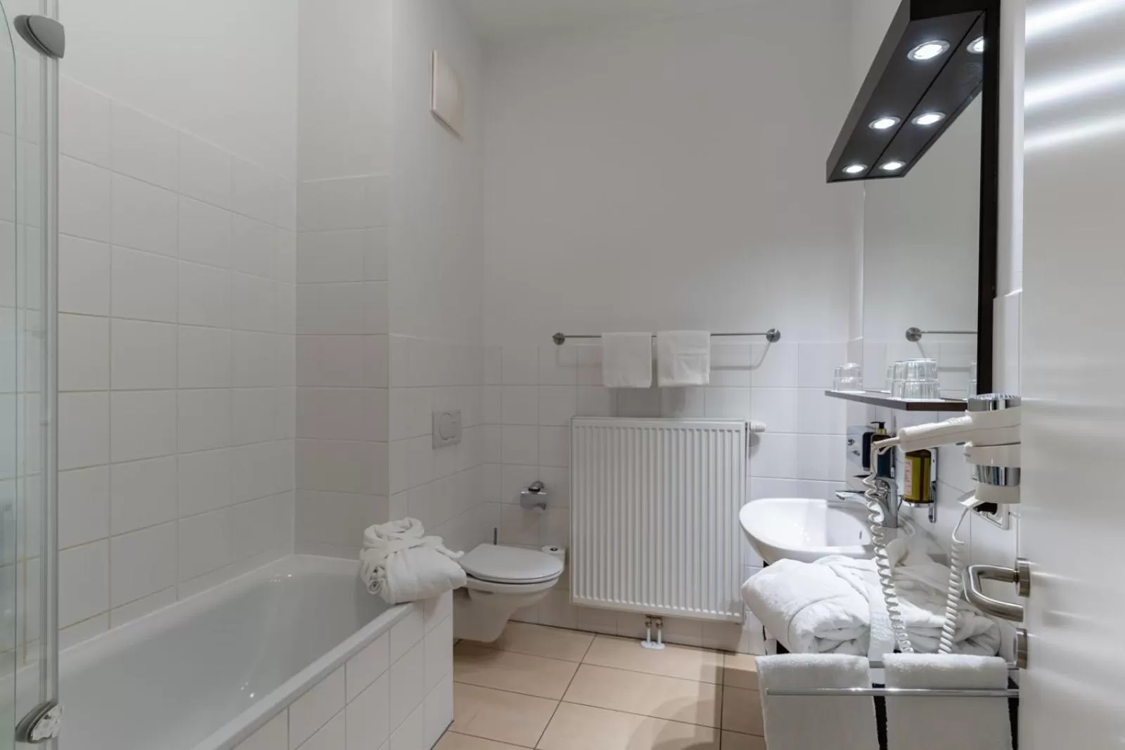 Bathroom in Hotel Sandwirth