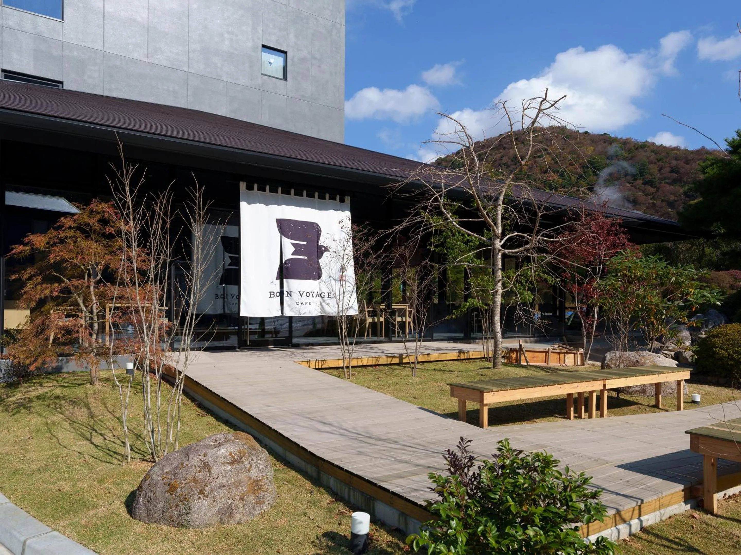 Area and facilities in Unzen Miyazaki Ryokan