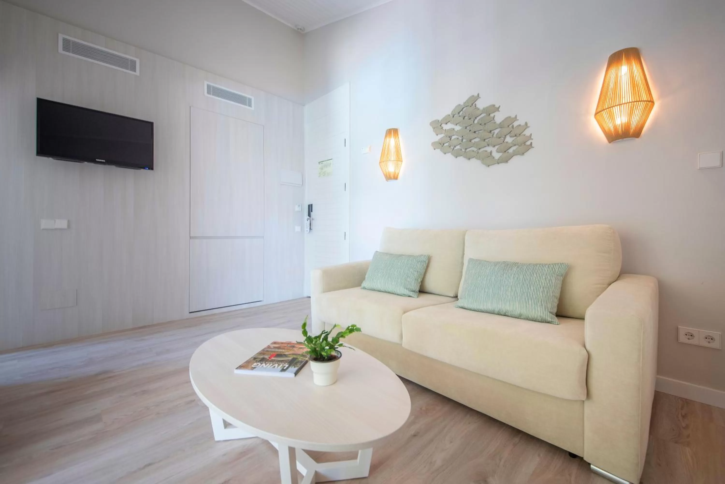 Living room in Blau Colònia Sant Jordi