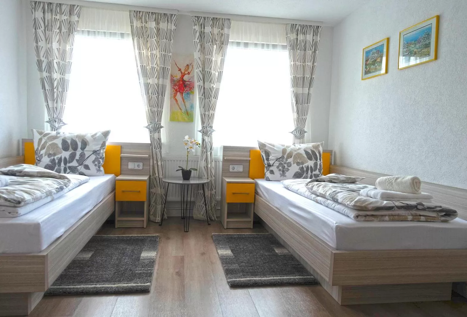 Bed in Hotel Zum Böhmegrund