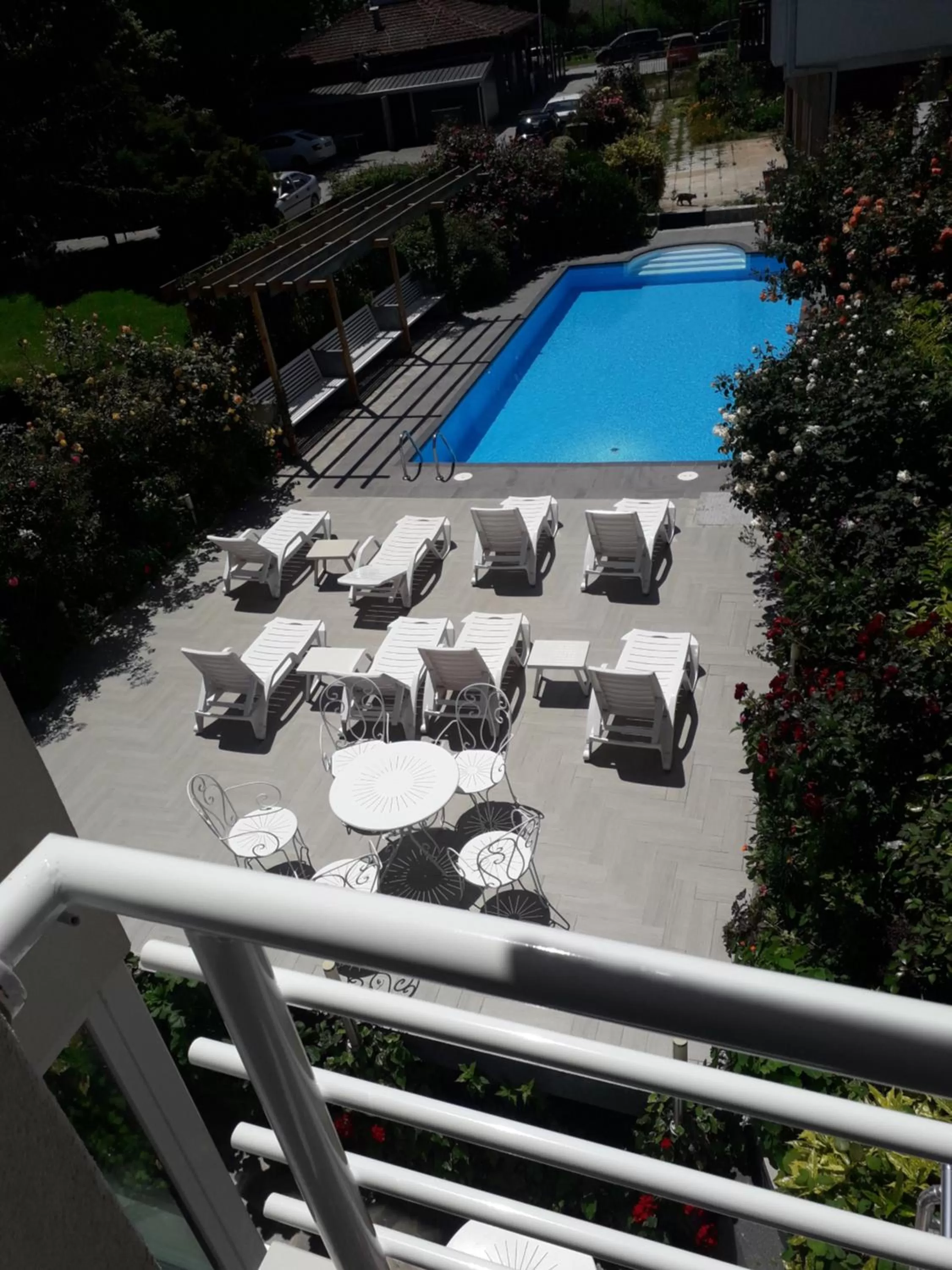 Garden view in Villa Jordan