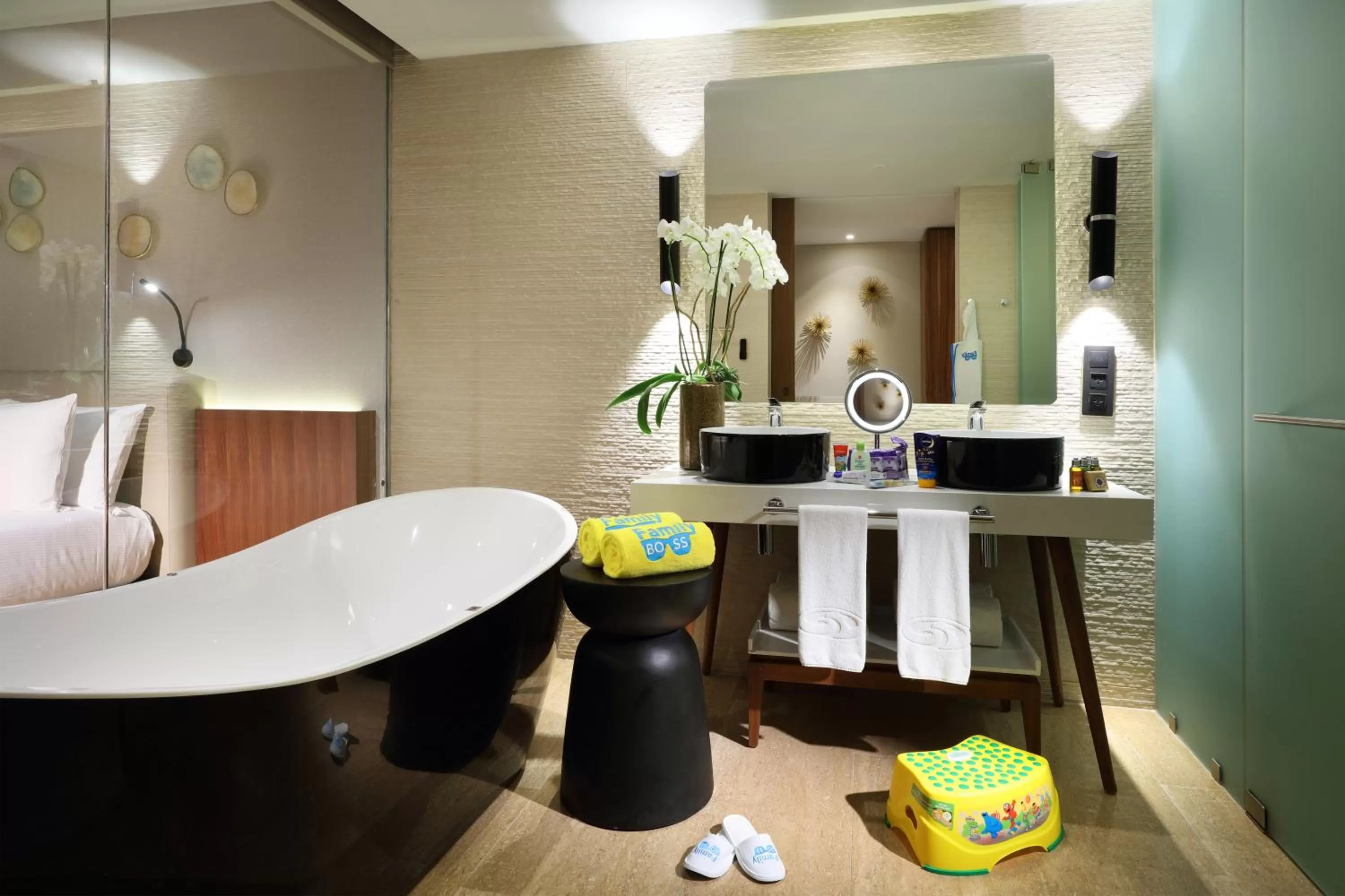 Toilet, Bed in Family Selection at Grand Palladium Costa Mujeres Resort & Spa - All Inclusive