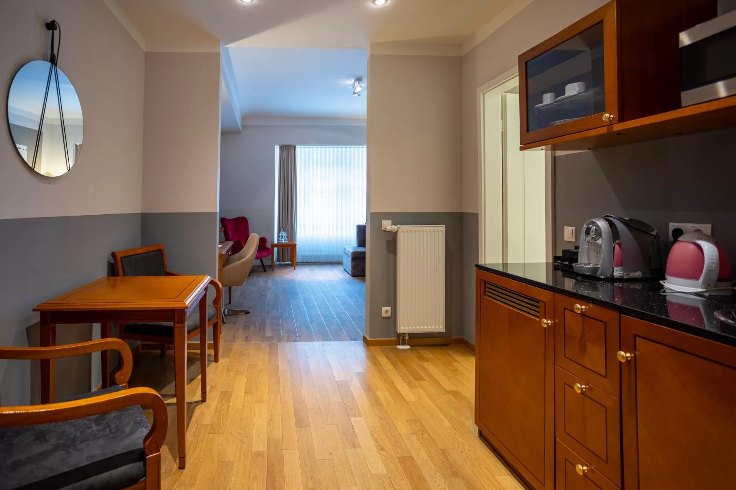 Kitchen or kitchenette in Batschari Palais Baden-Baden