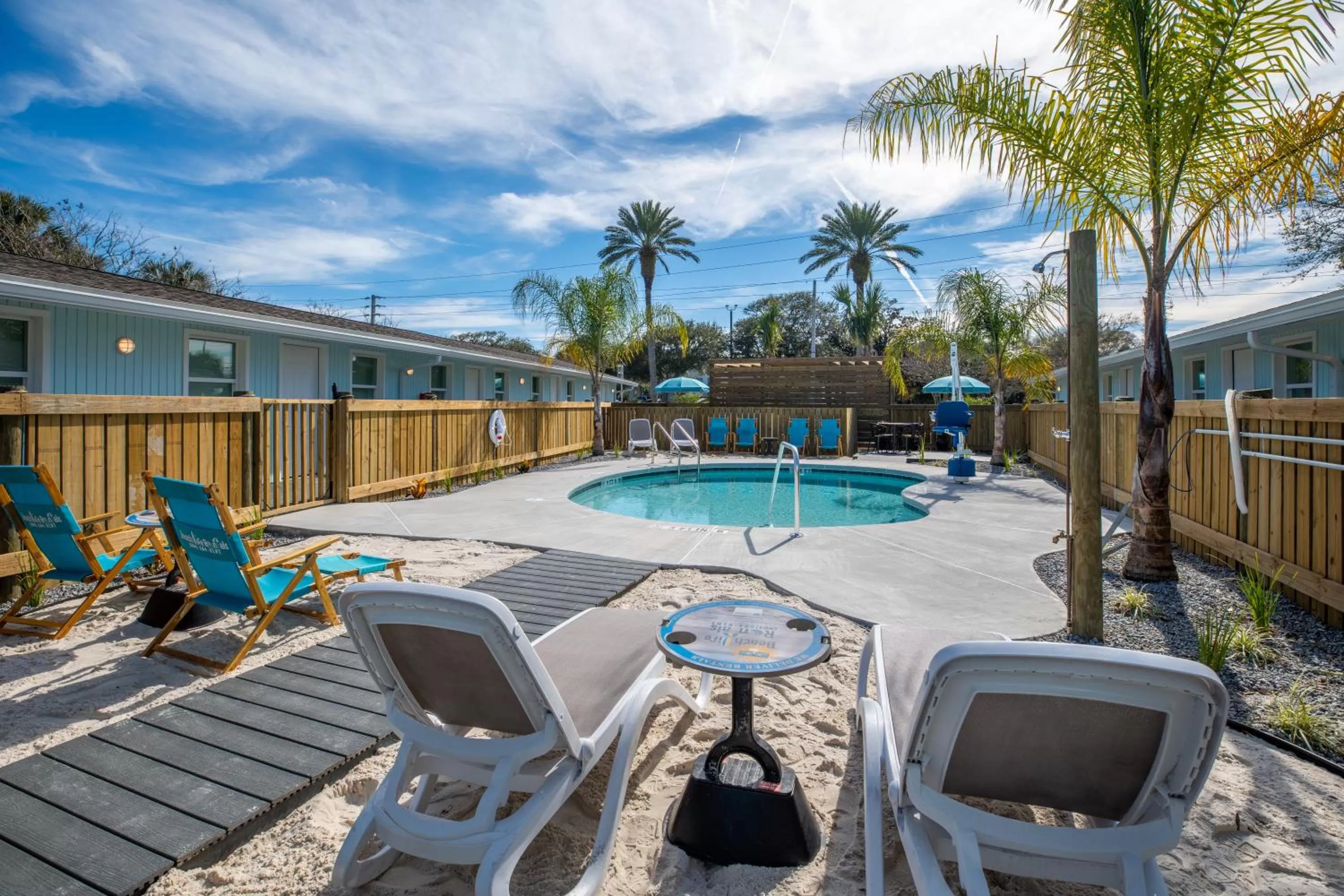 Swimming pool in Salt Air Inn & Suites