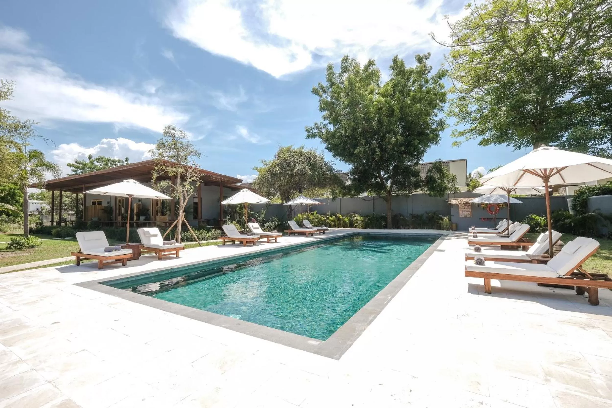 Swimming pool in Pondok Santi Estate