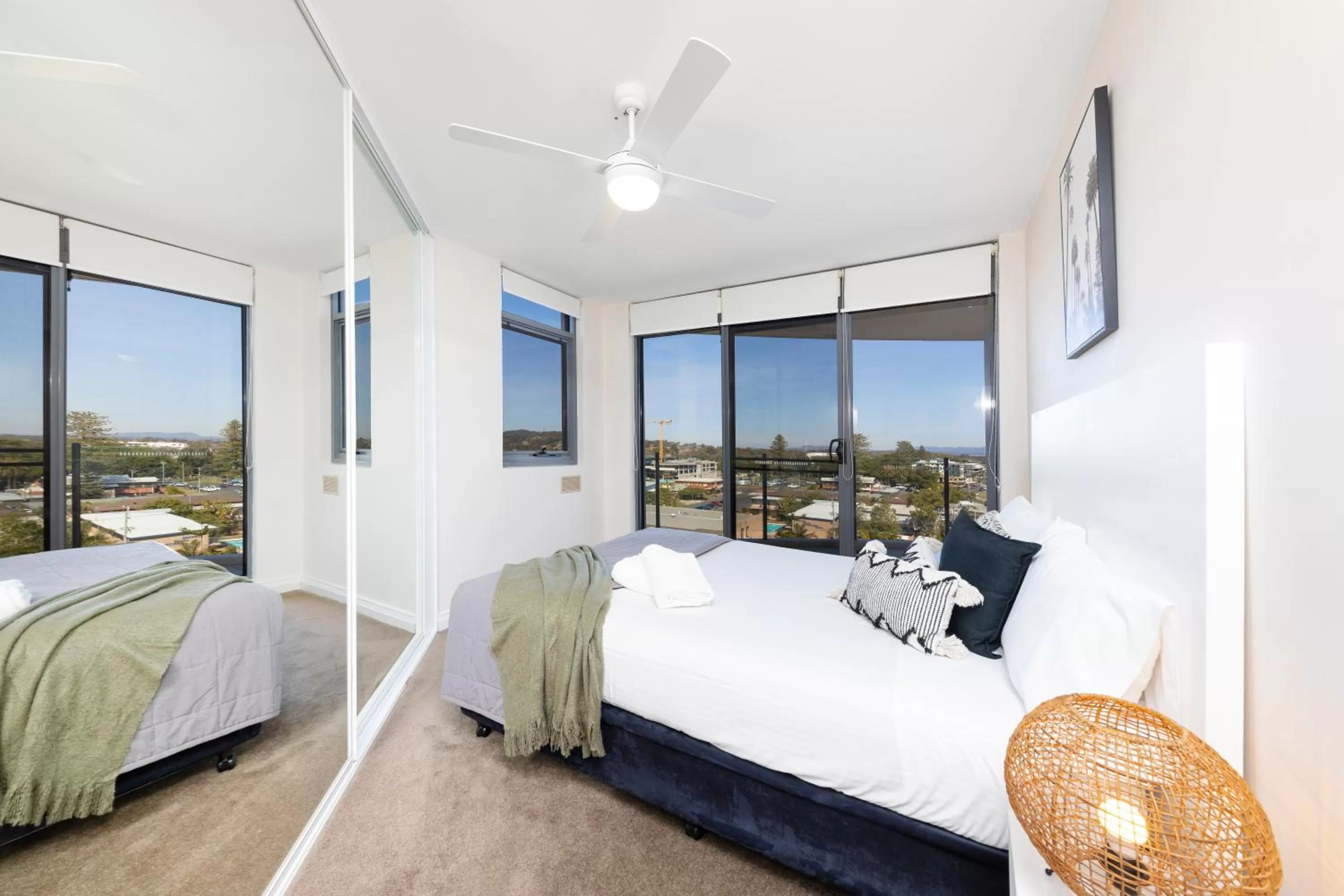 Bedroom, Bed in Sevan Apartments Forster