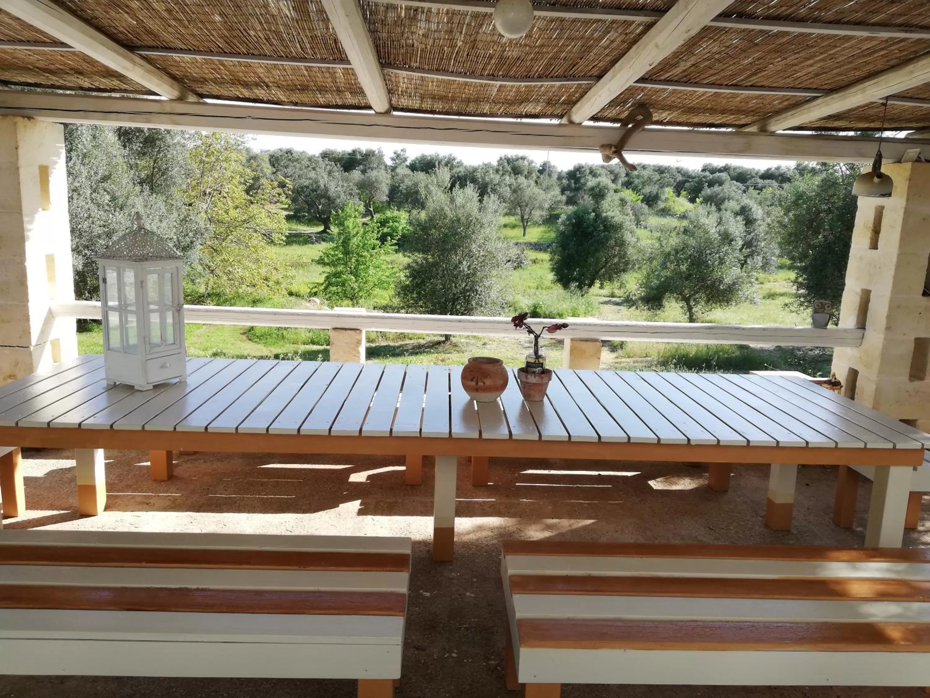Patio in B&B Giovannarolla Green House