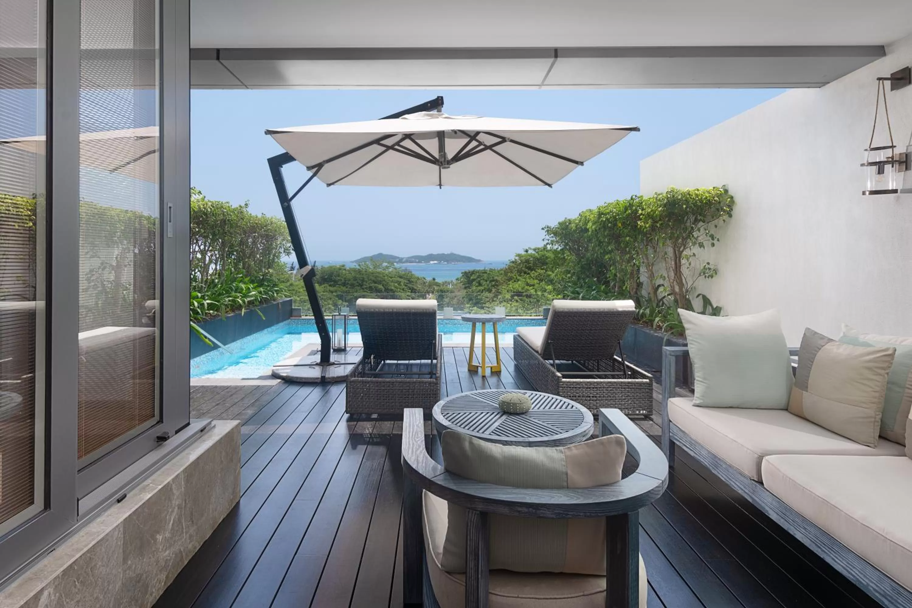 View (from property/room) in Rosewood Sanya