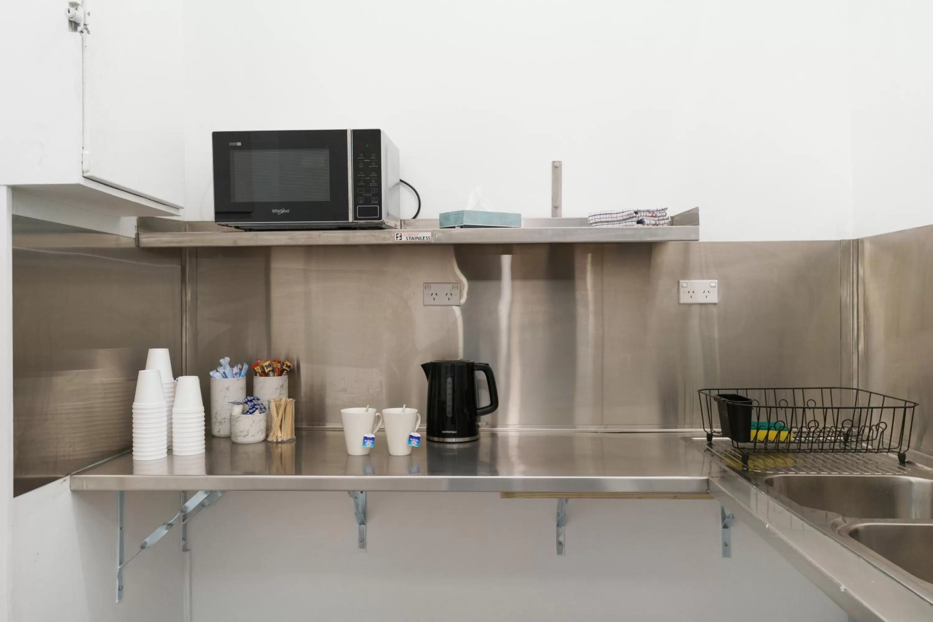 Kitchen or kitchenette in Bundanoon Hotel