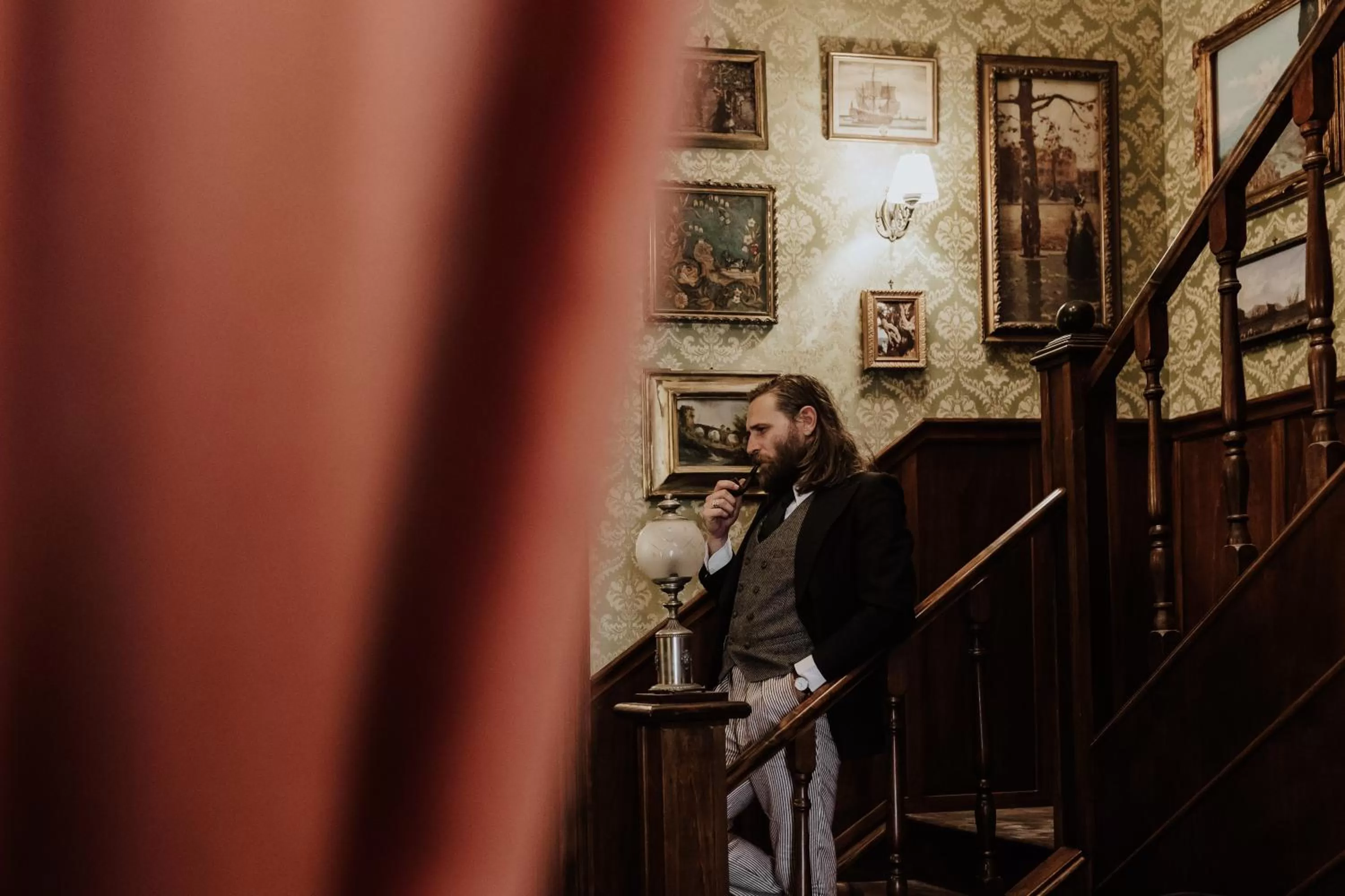 Communal lounge/ TV room in Locanda della Vittoria