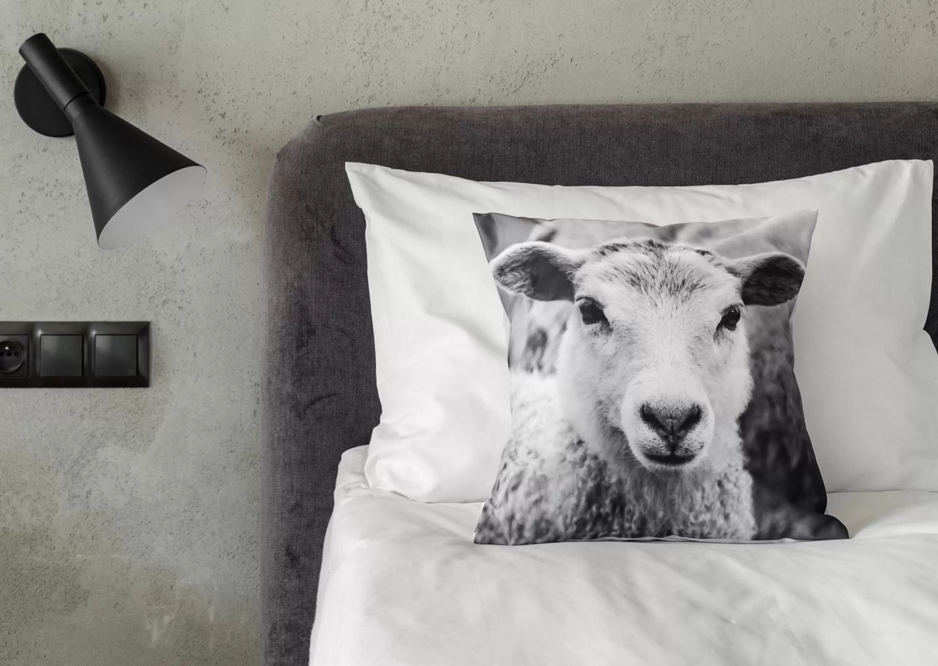 Decorative detail, Bed in Biała Owca