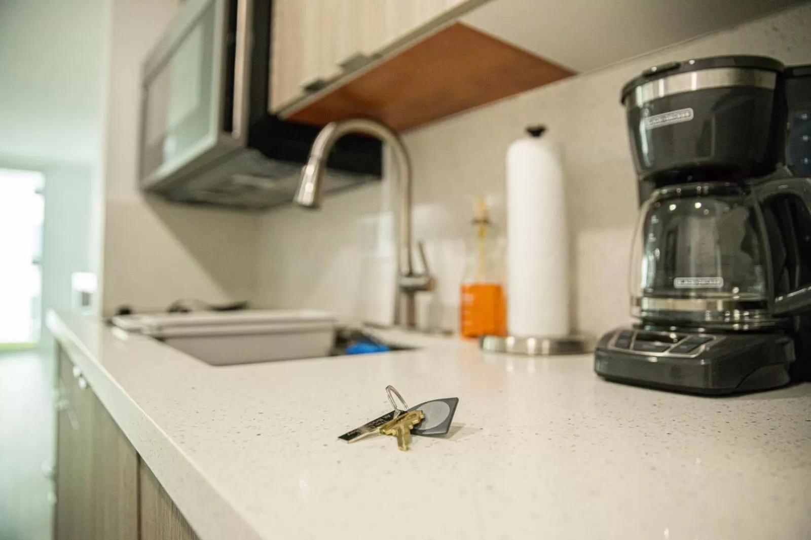 Kitchen or kitchenette in Modern and Luxurious Brickell Studio