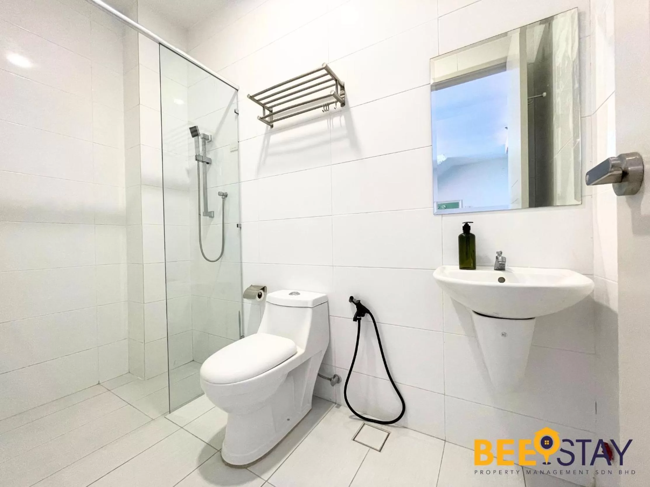 Bathroom in The Wave Suites Melaka by BEESTAY