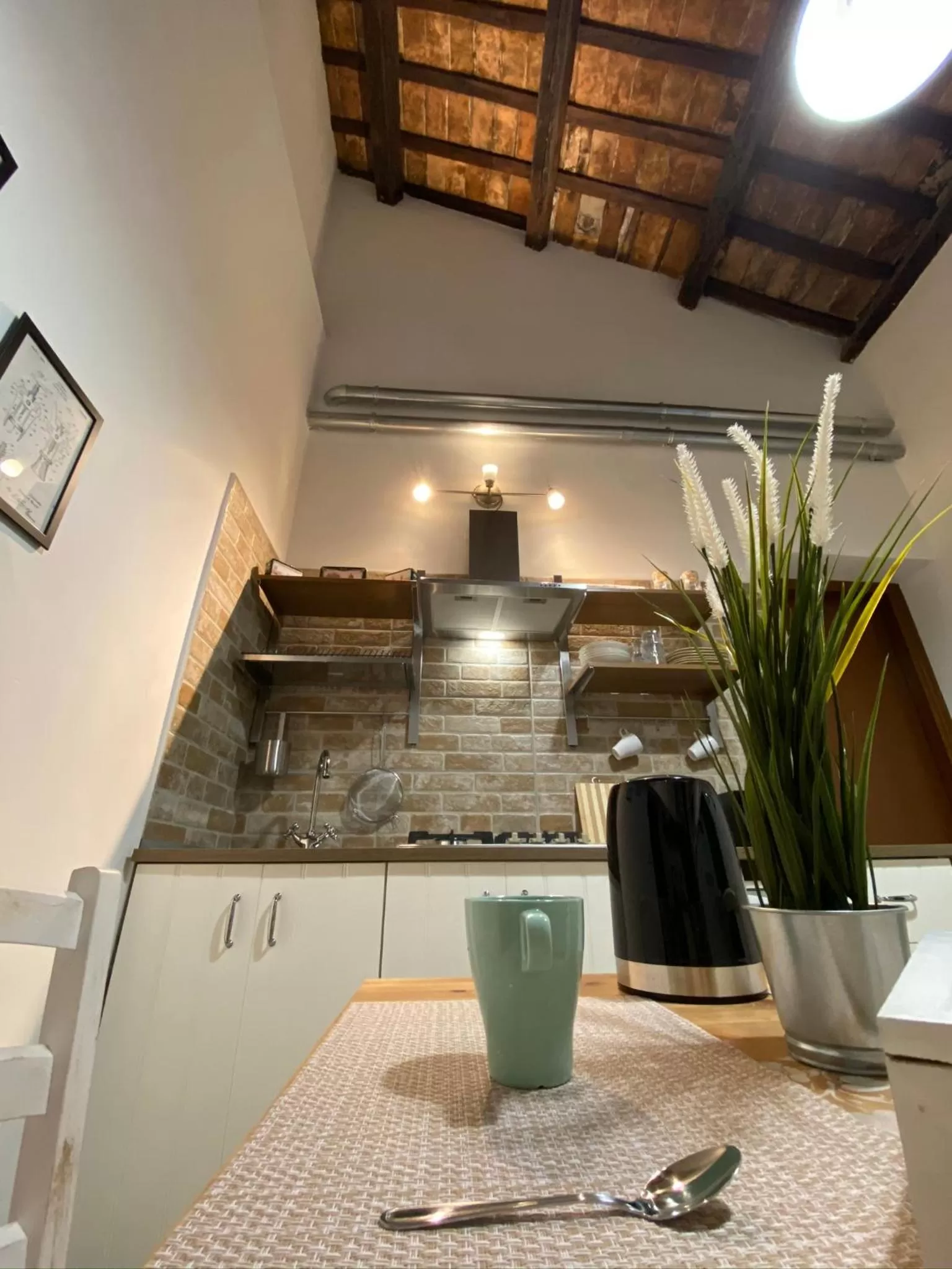 Kitchen or kitchenette, Kitchen/Kitchenette in La Corte Segreta Tivoli