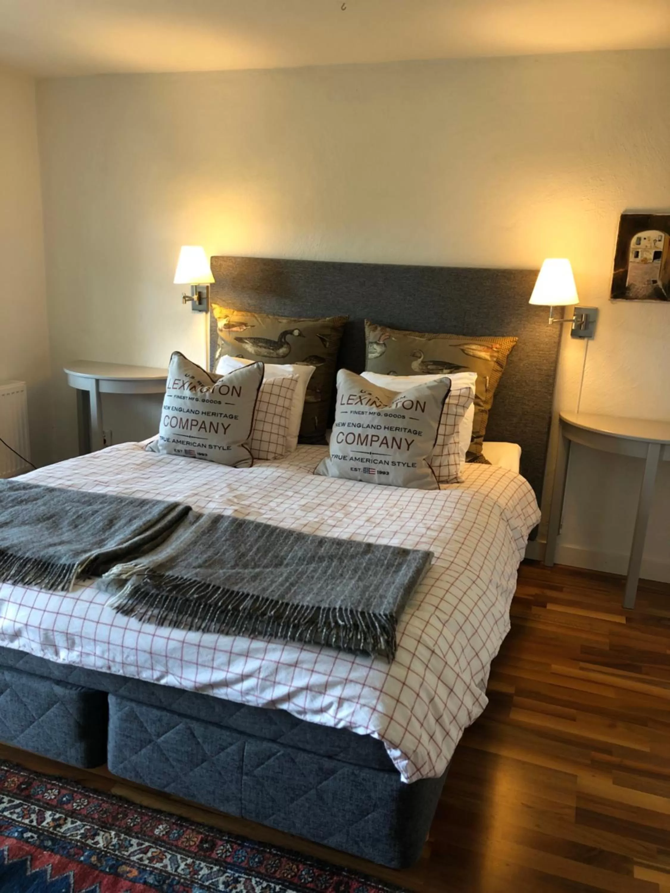 Bed in Glimminge Bed & Breakfast