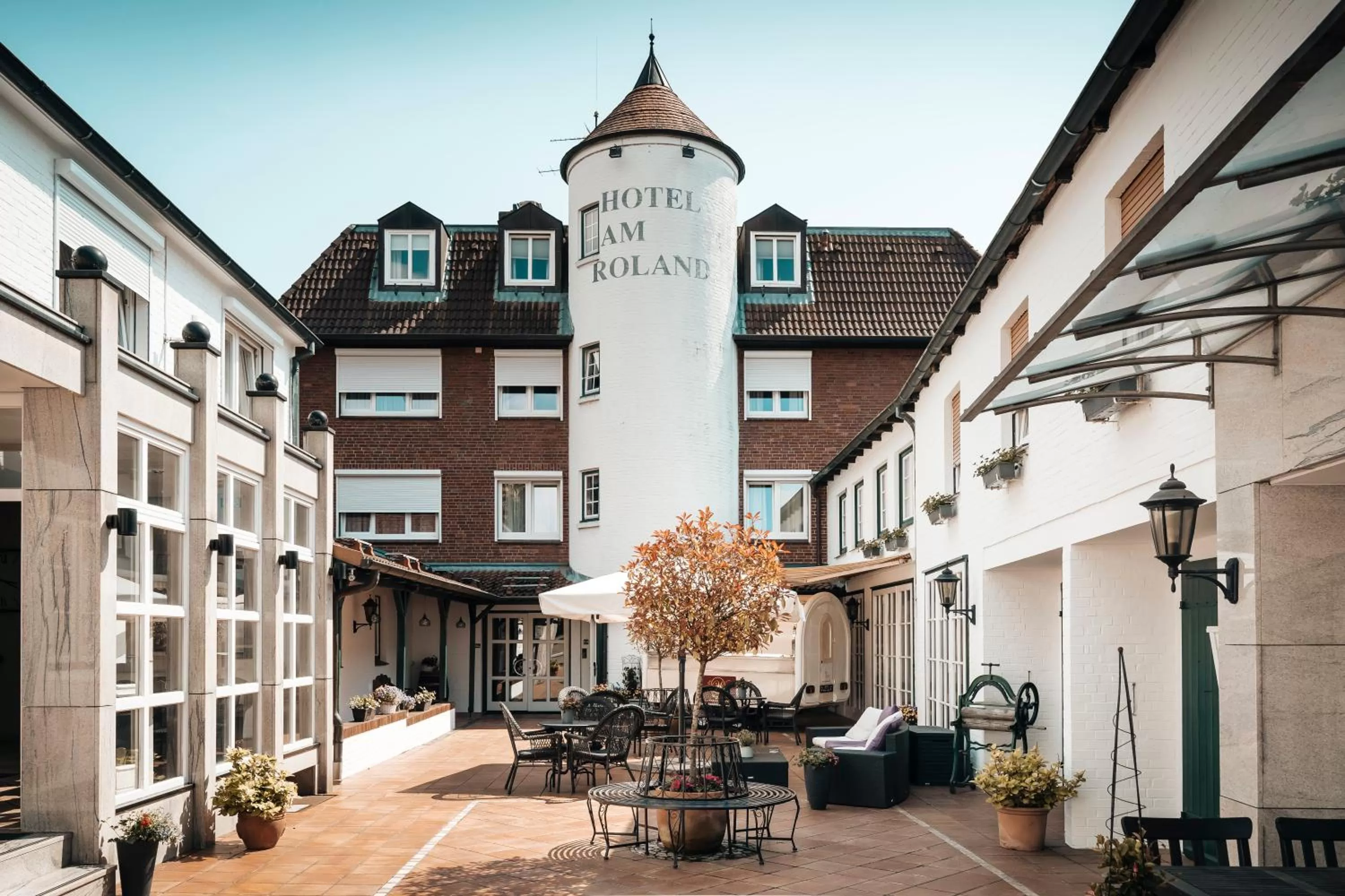 Property building in Hotel Freihof am Roland