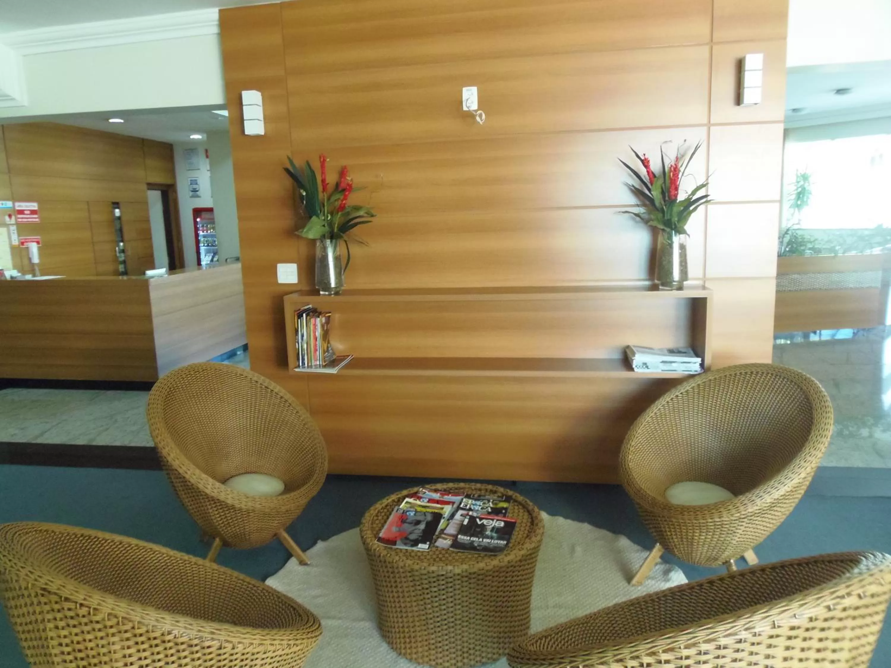 Communal lounge/ TV room in Sanare Hotel