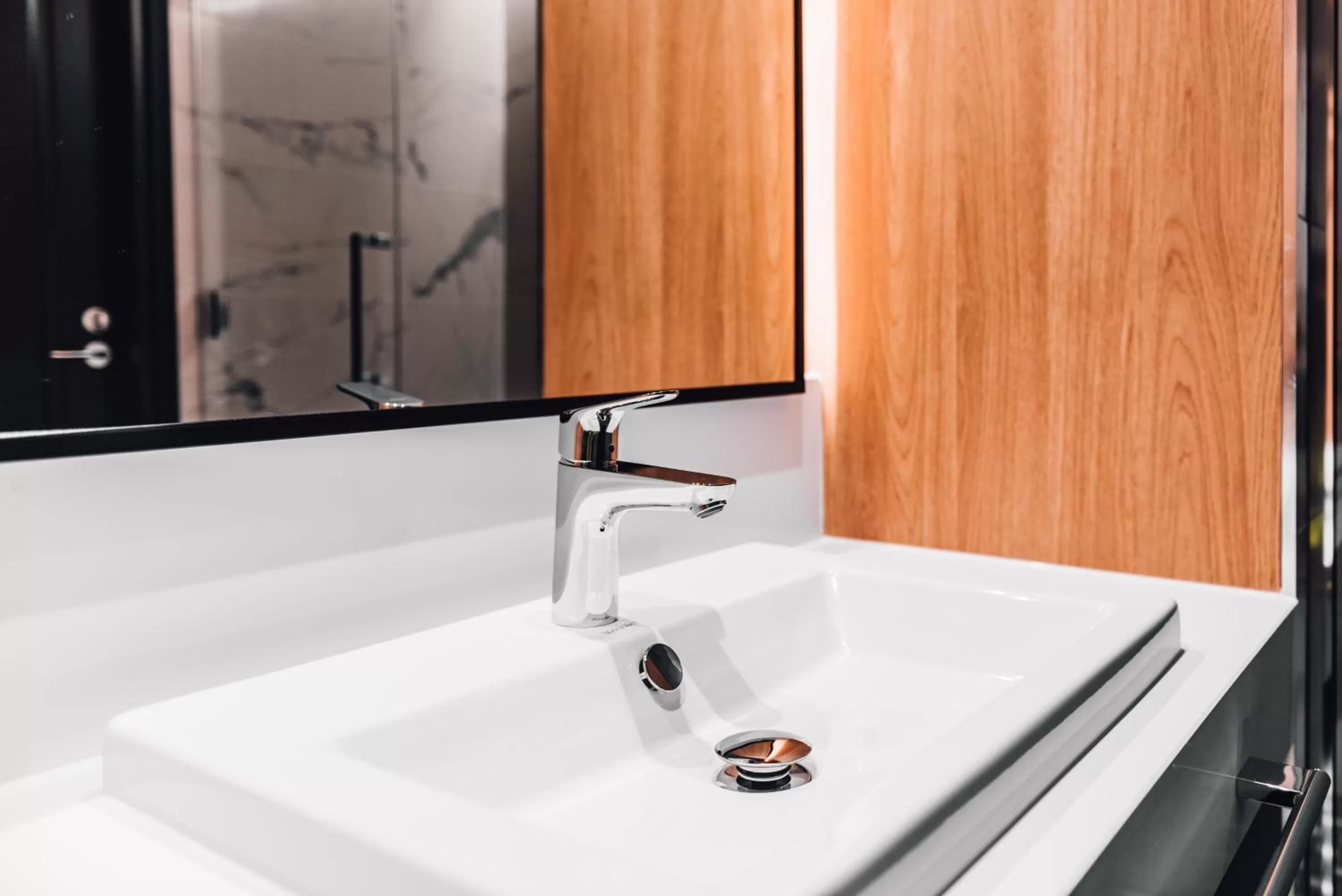 Bathroom in Clarion Hotel Aviapolis