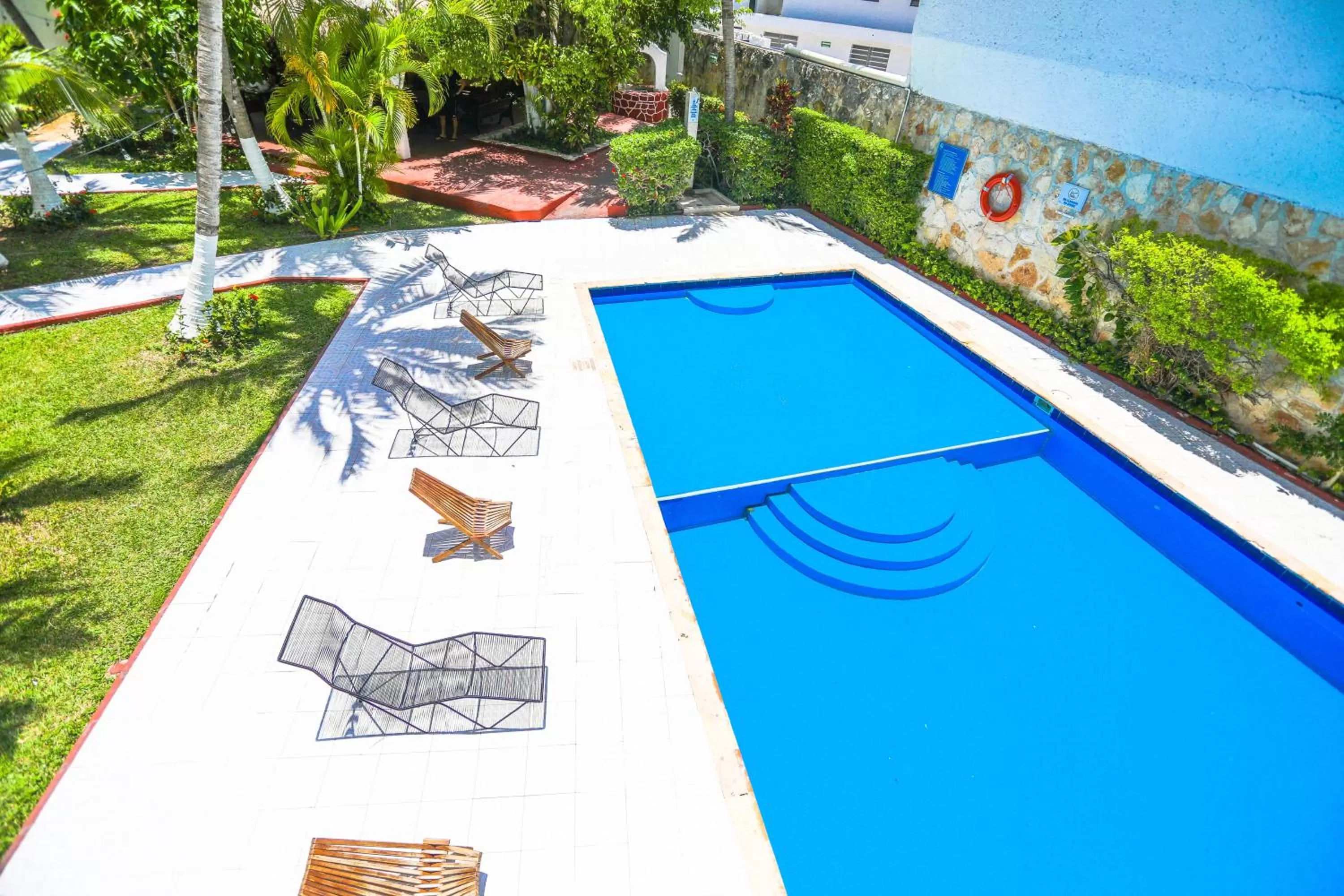 Swimming pool in Hotel Caribe Internacional Cancun