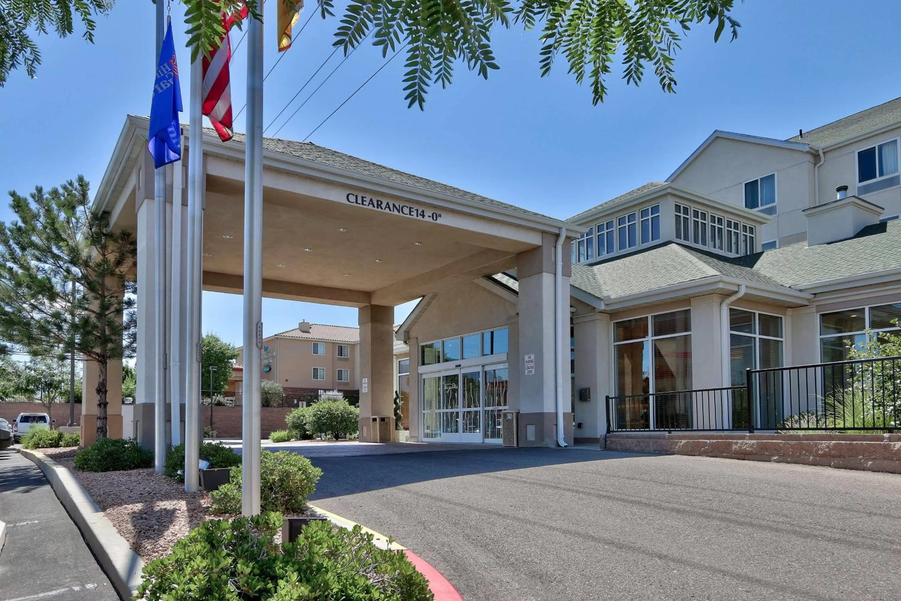 Property building in Hilton Garden Inn Albuquerque/Journal Center
