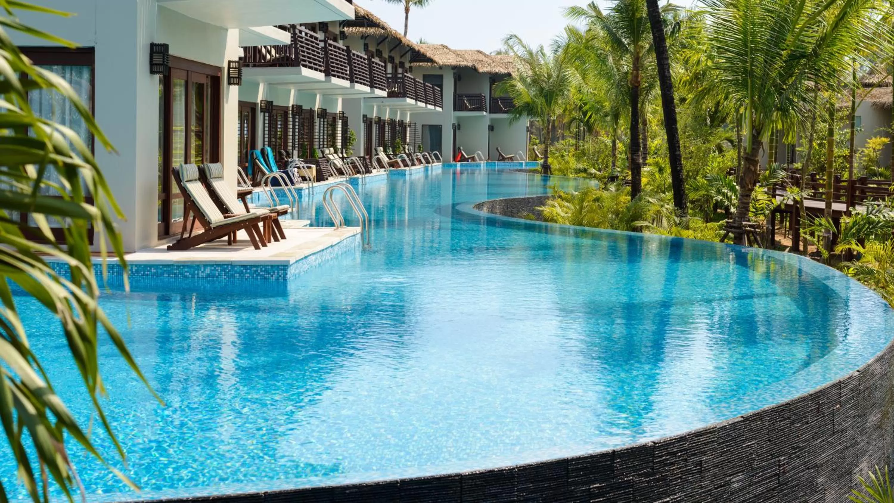 Pool view in The Haven Khao Lak