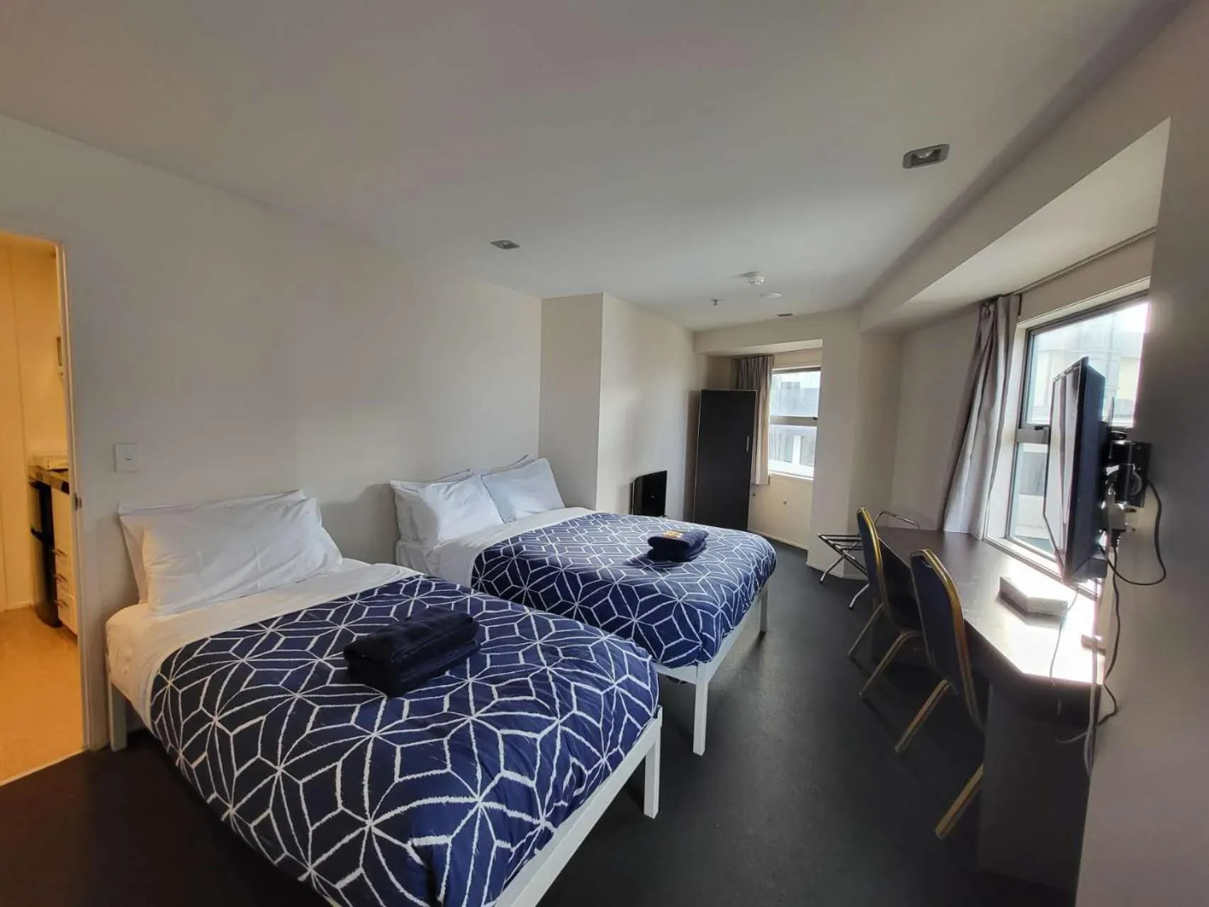 Bed in Empire Apartments