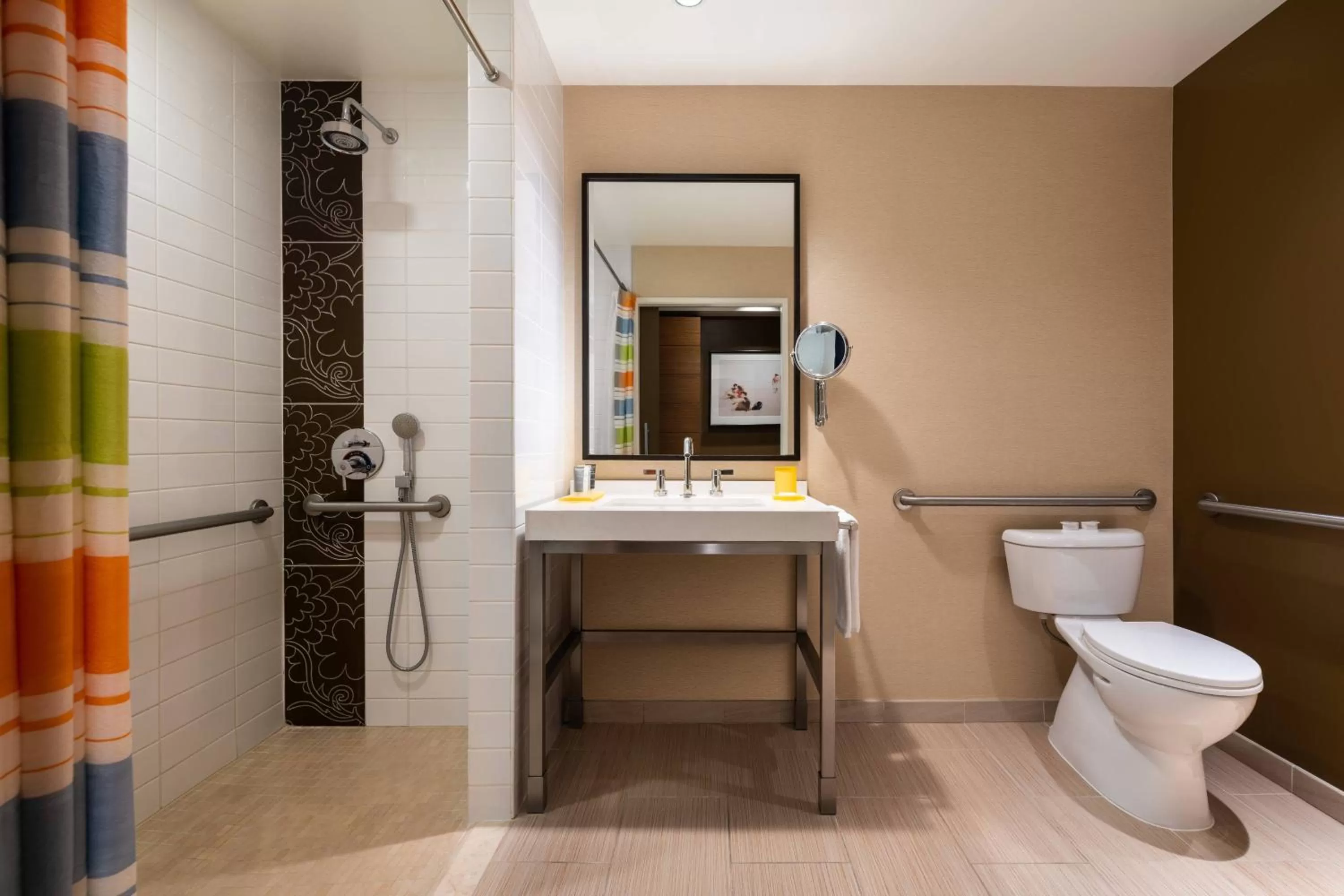 Bathroom in JW Marriott Los Angeles L.A. LIVE