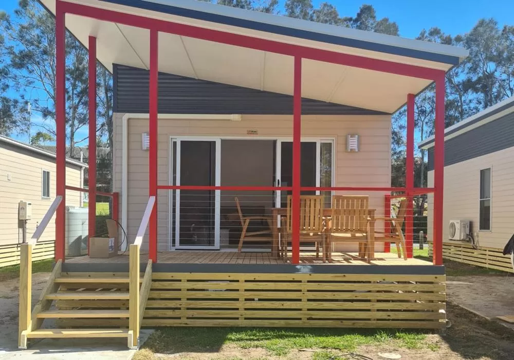 Three-Bedroom Villa in Lakeside Forster Holiday Park