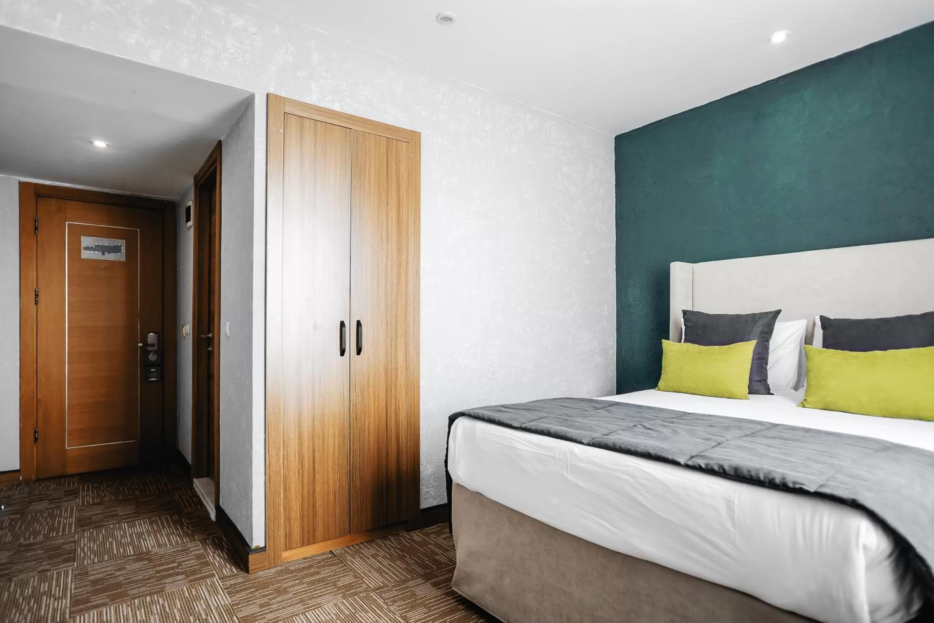 Bed in Sveo İstanbul Hotel