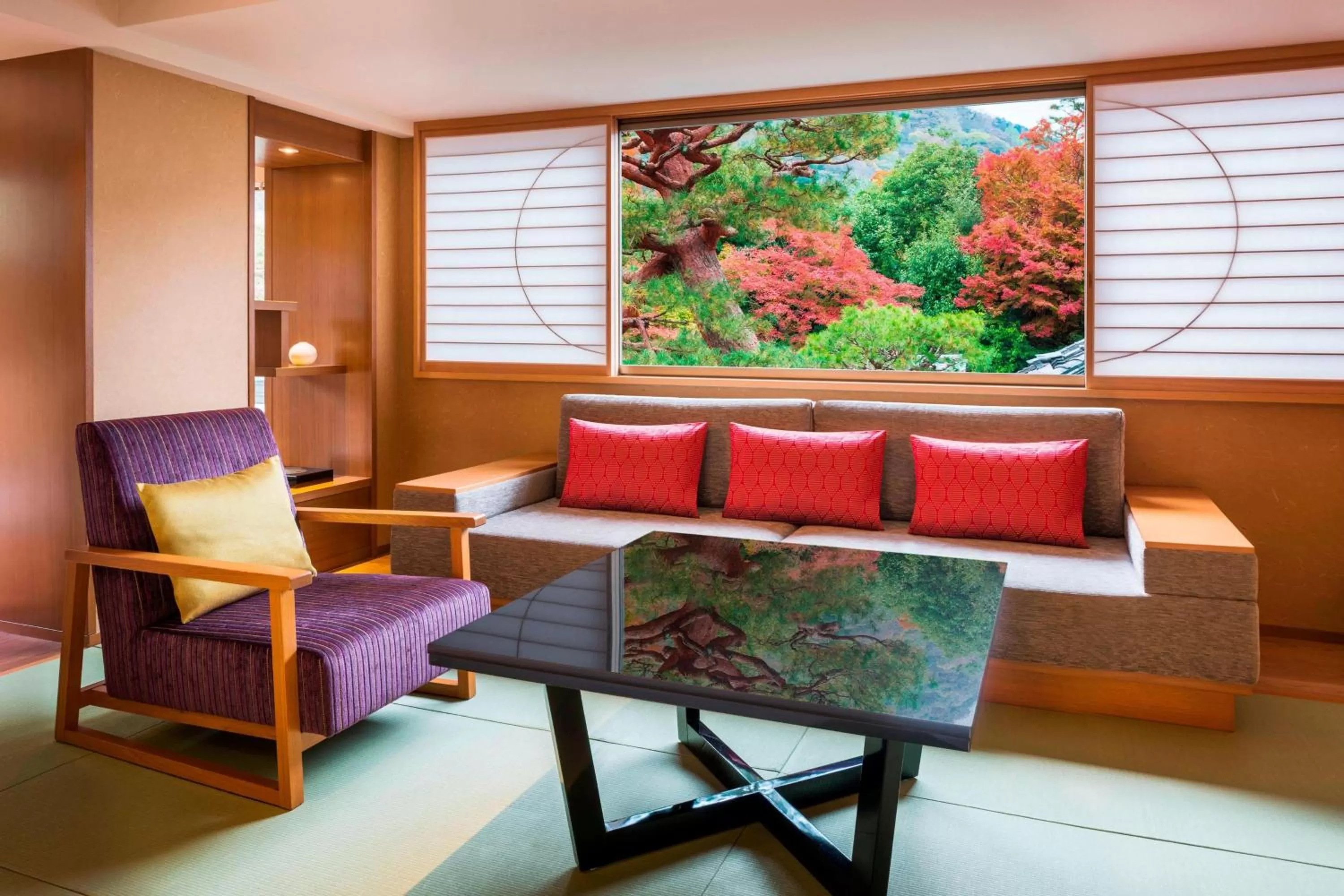 Living room in Suiran, a Luxury Collection Hotel, Kyoto