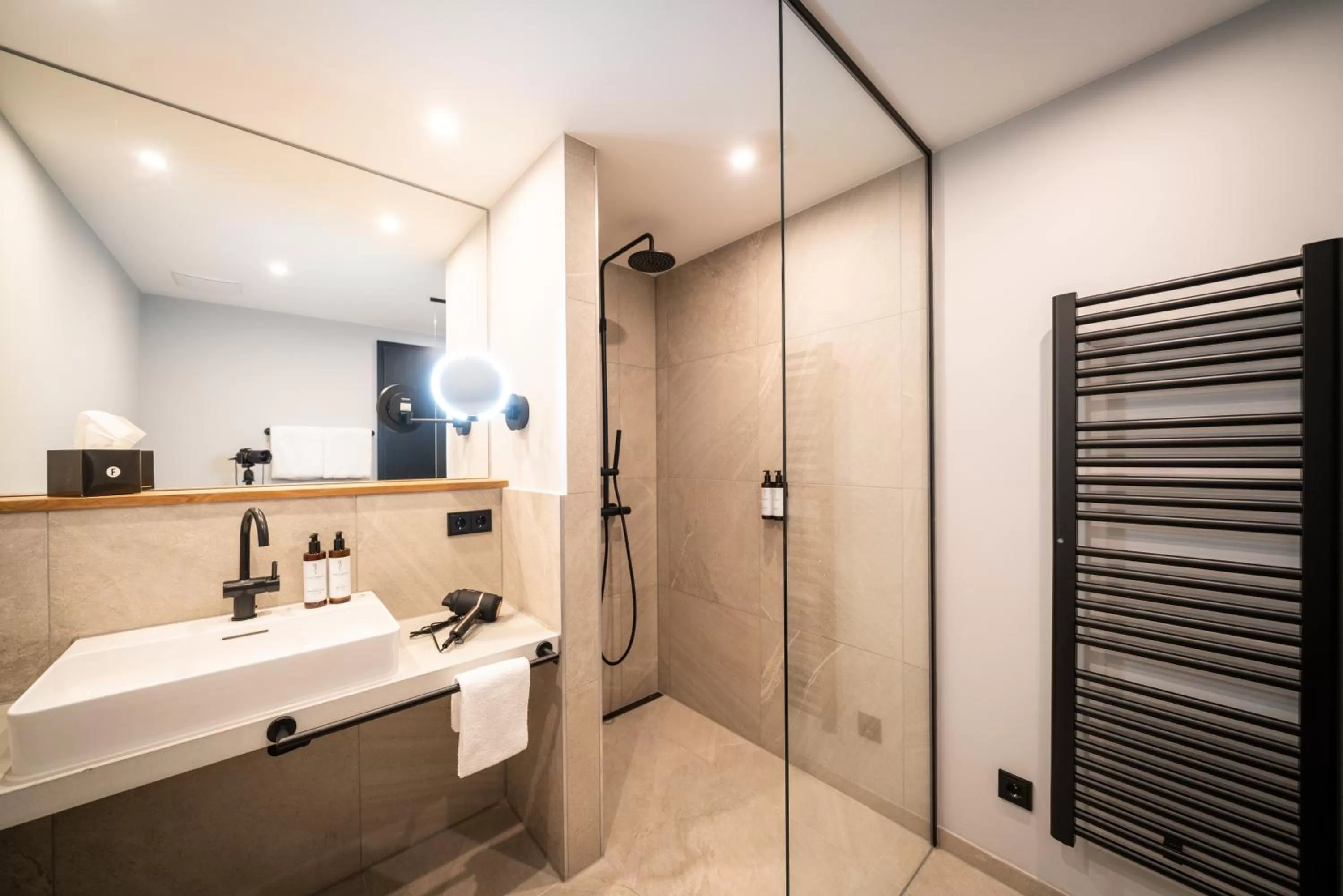Shower, Bathroom in Black F Tower - Serviced Apartments
